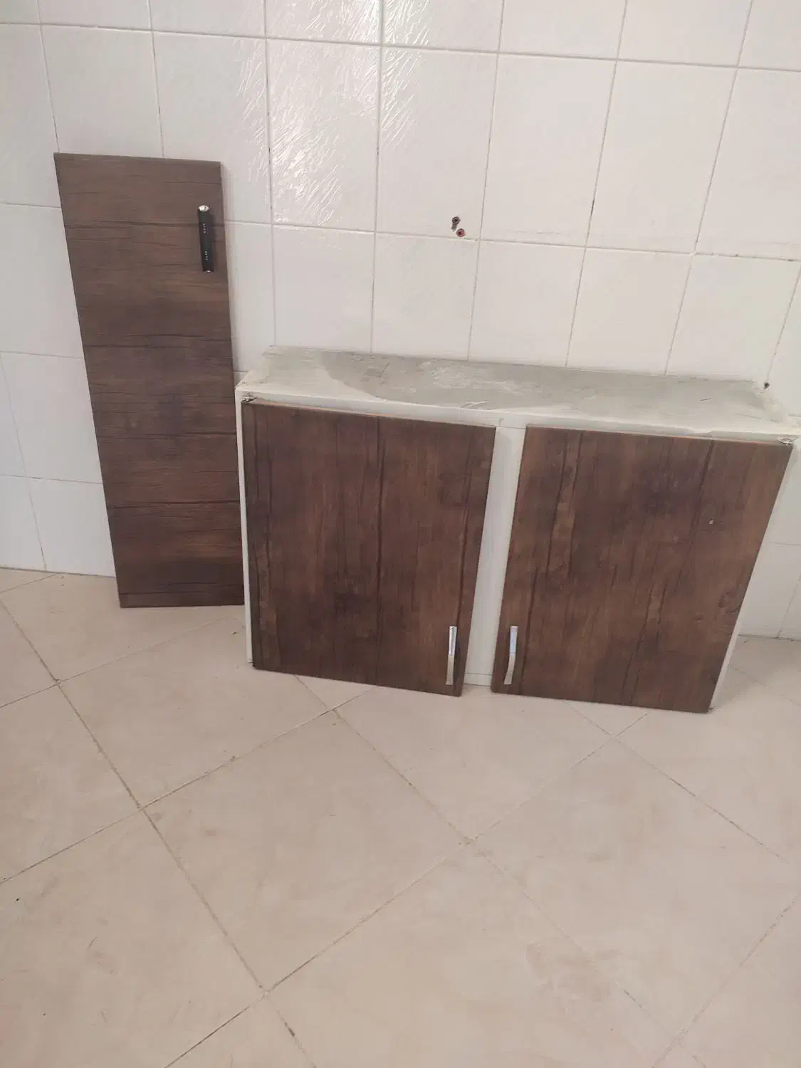 کابینت قسمت بالا|آب‌چکان و نظم‌دهنده ظروف|قم, نخودی|دیوار