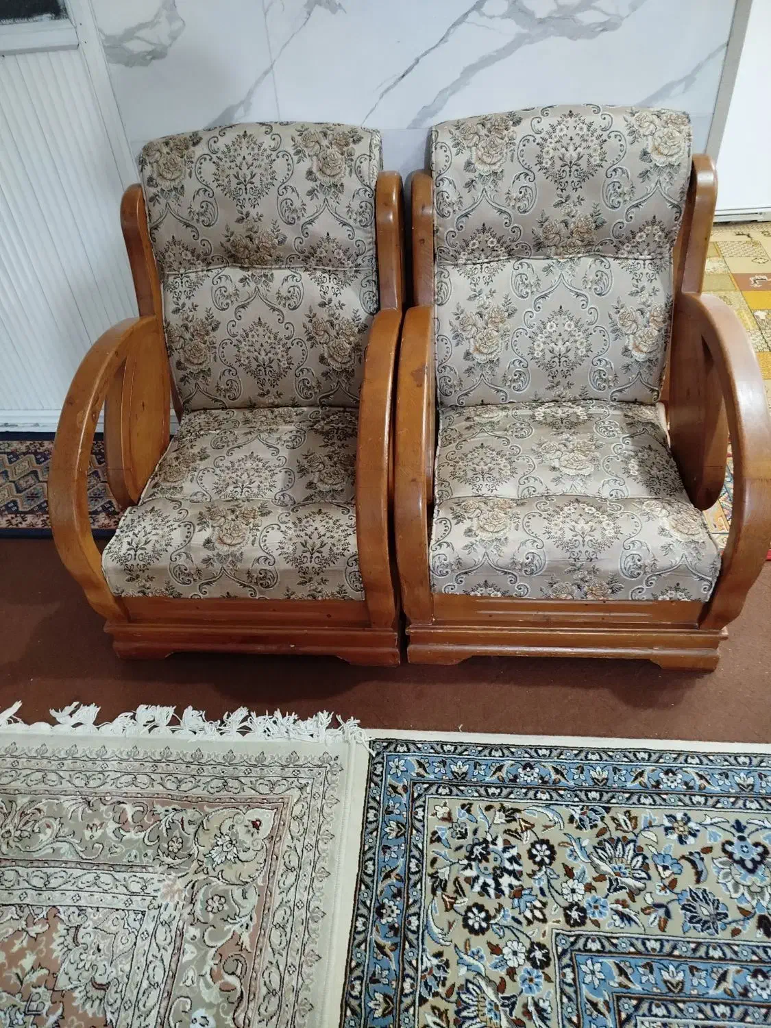 مبلمان هفت نفره|مبلمان خانگی و میز عسلی|خمام, |دیوار
