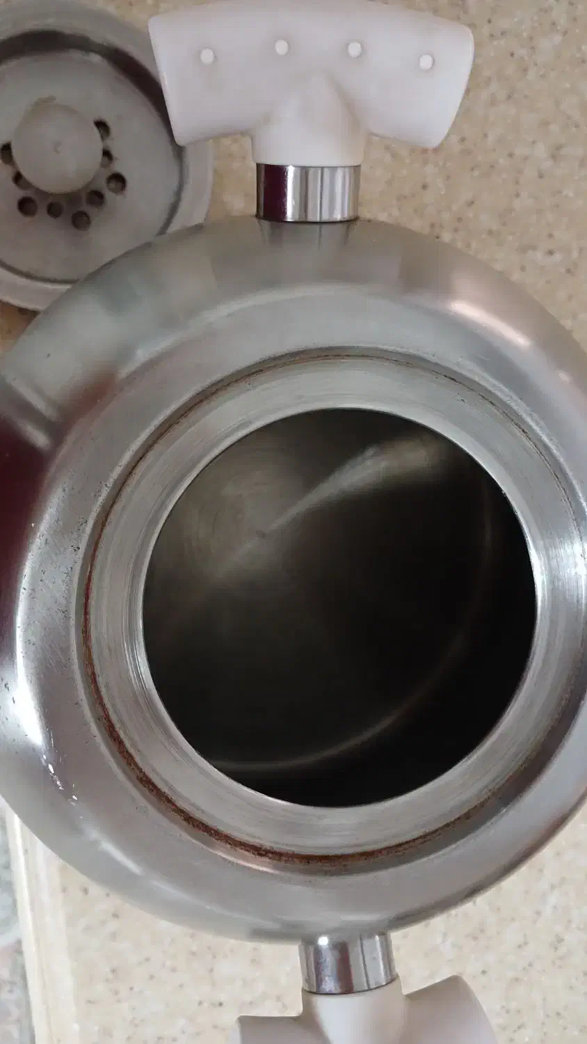 کتری شیردار ۵ لیتر کارکرده|قوری، کتری، قهوه‌ساز دستی|شهریار, شهریار|دیوار