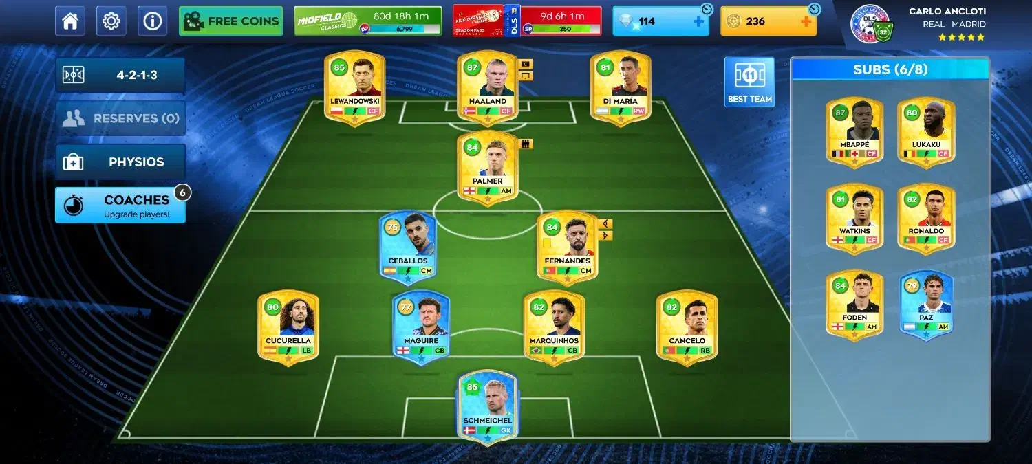 اکانت دریم لیگ|کنسول، بازی ویدئویی و آنلاین|پردیس, فاز ۳|دیوار