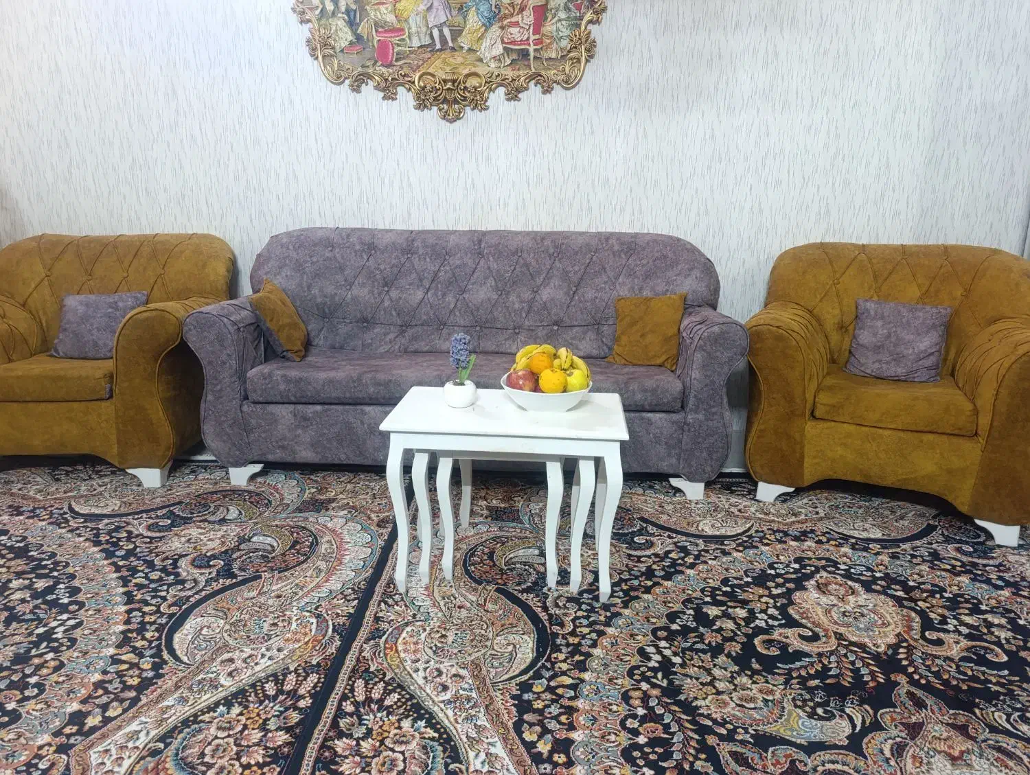 مبل 7 نفره|مبلمان خانگی و میز عسلی|مشهد, شهرک بهارستان|دیوار