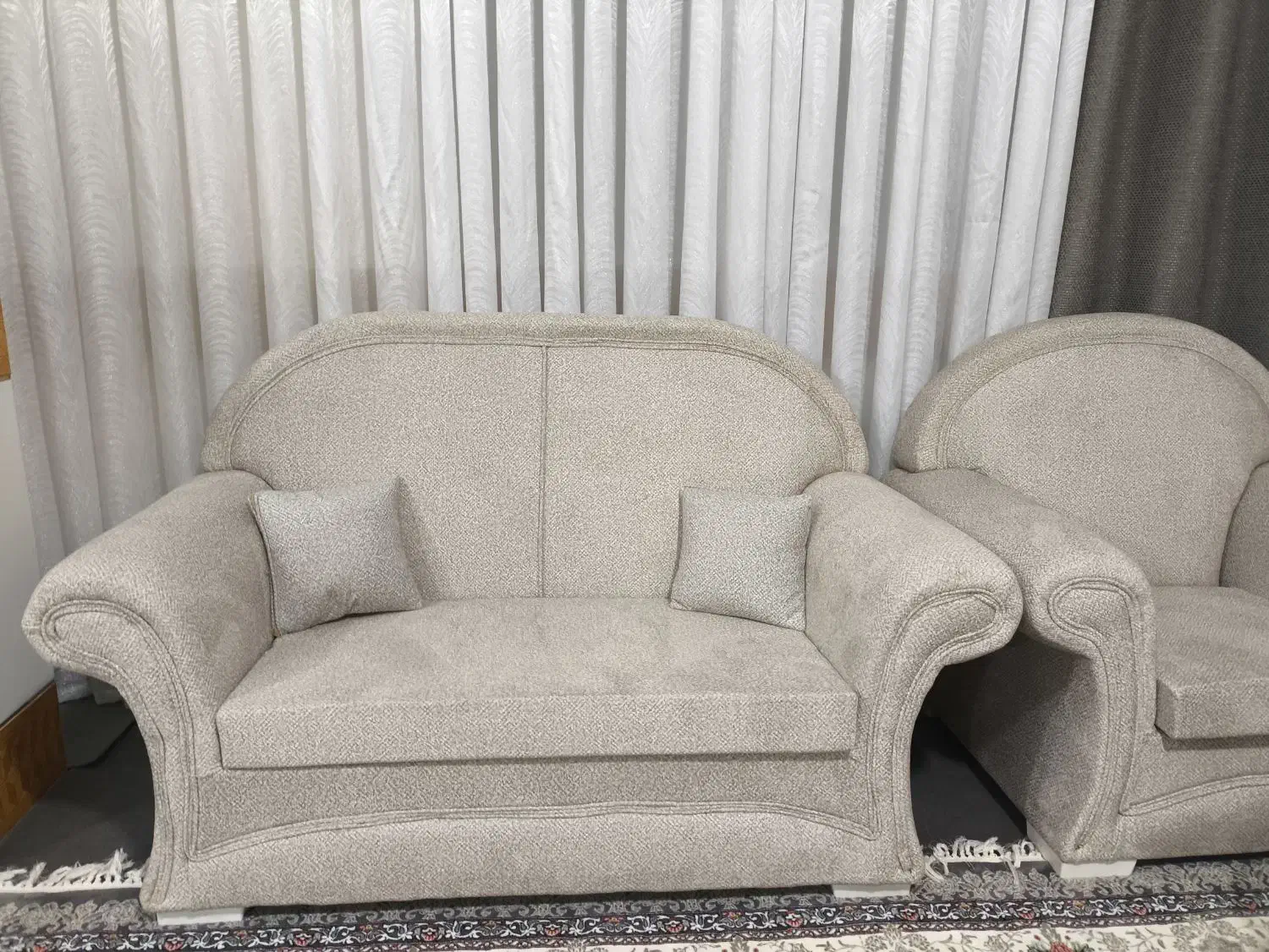 مبل در حد نو|مبلمان خانگی و میز عسلی|صائین قلعه, |دیوار