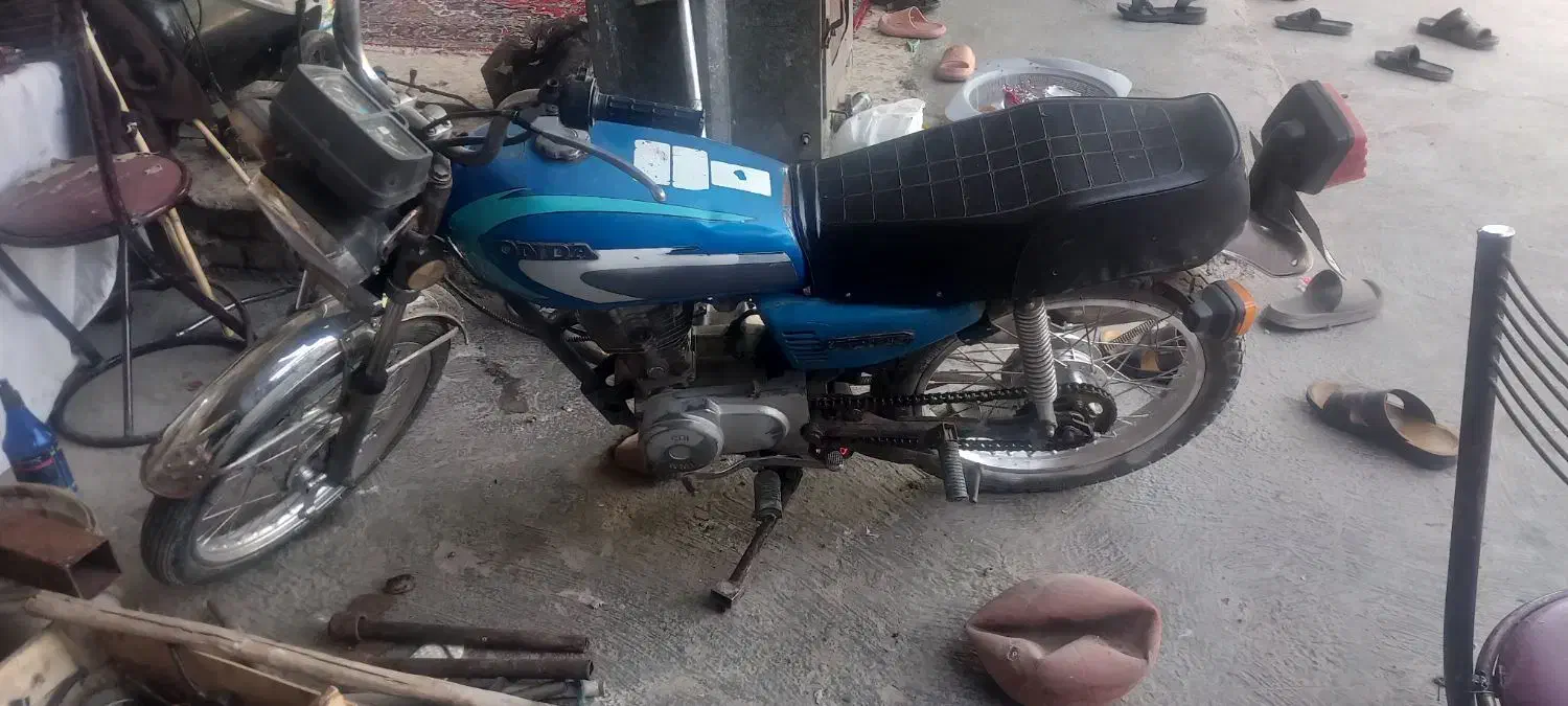 موتور مزایید ۱۲۵ نامی پلاک قدیم|موتورسیکلت|گنبد کاووس, |دیوار