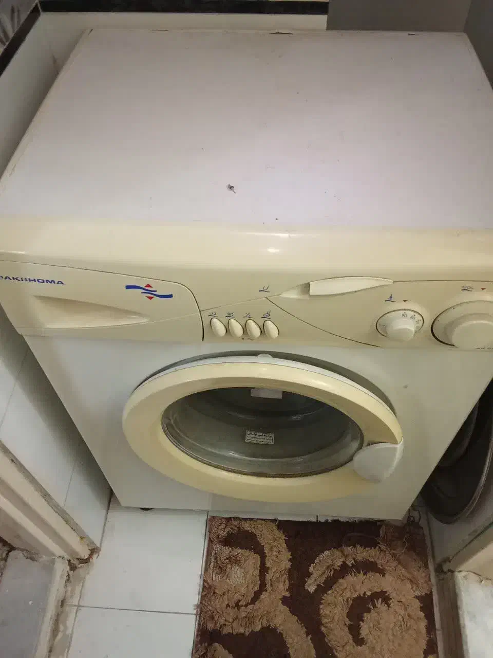 ماشین لباس شویی ۵ کیلویی پاکشوما|ماشین لباسشویی و خشک‌کن لباس|تهران, ائمه اطهار|دیوار