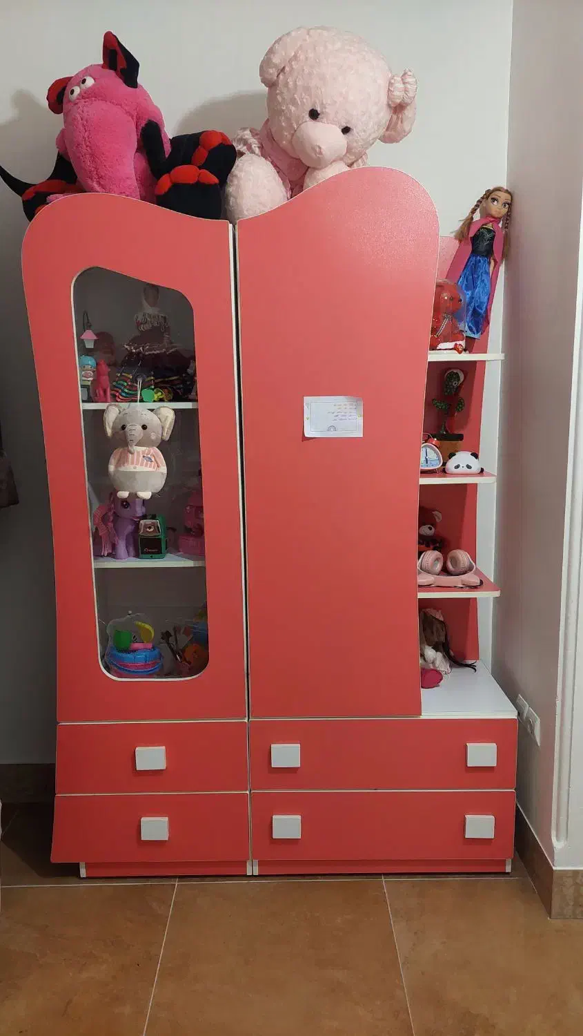 کمد کودک|جاکفشی، کمد، دراور|کردکوی, |دیوار