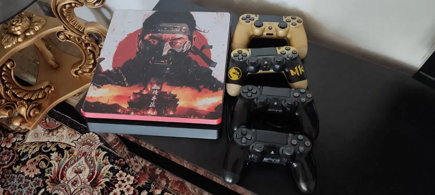 ps4 (slim)|کنسول، بازی ویدئویی و آنلاین|اسدآباد, |دیوار
