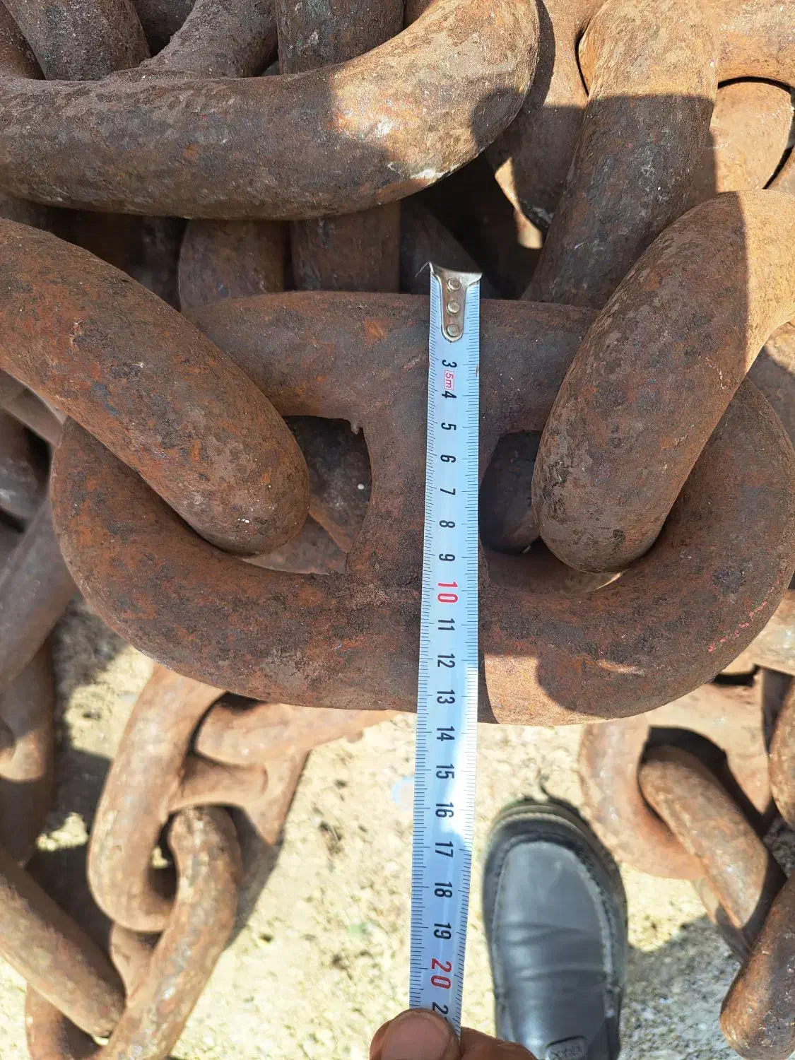 زنجیر شماره ۴۰ و ۴۱ کشتی ، شناور ، دریائی|ماشینآلات صنعتی|بندرعباس, |دیوار