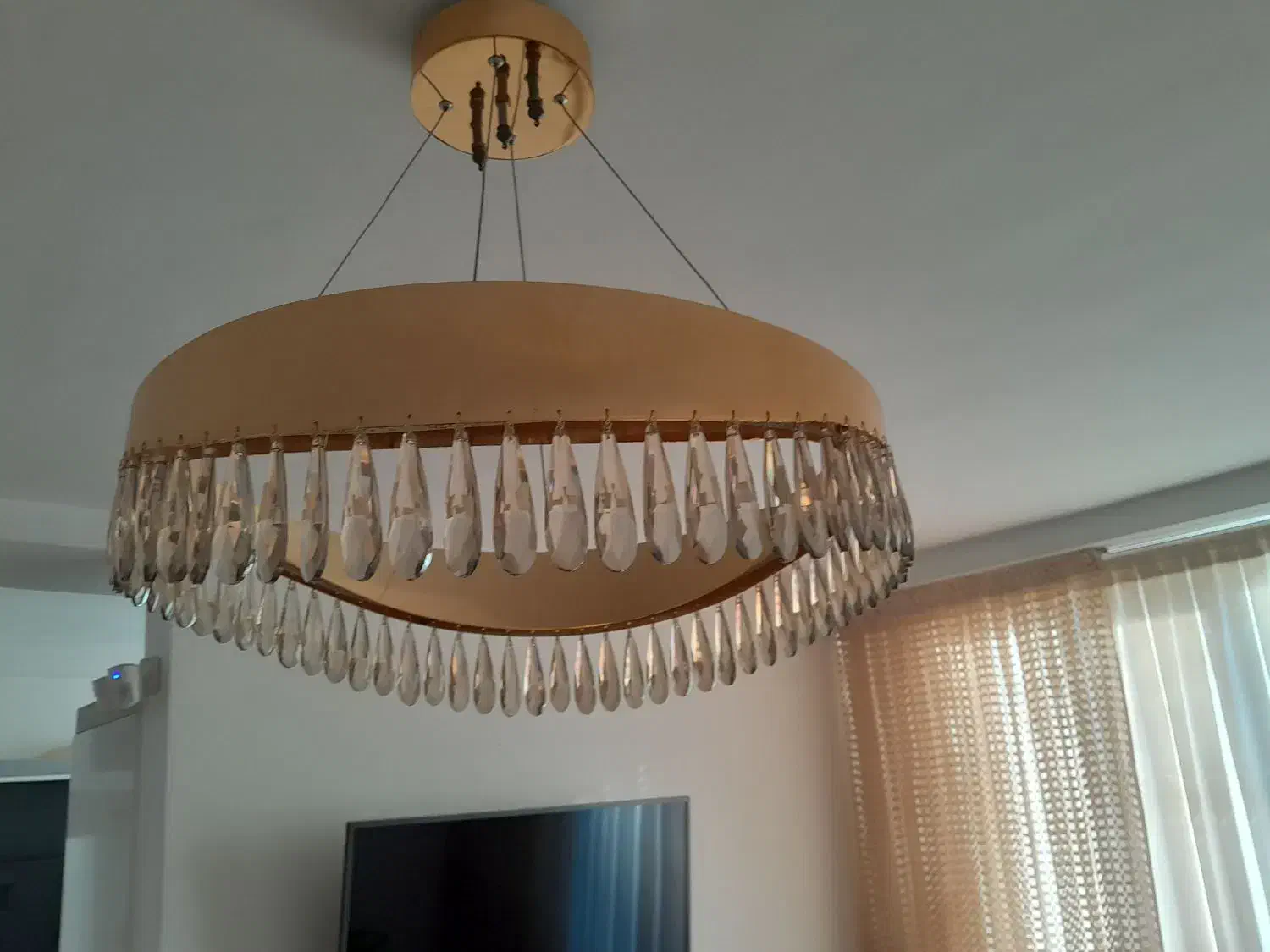 لوستر مدرن|لوستر و چراغ آویز|اندیشه, شهرک کوثر|دیوار