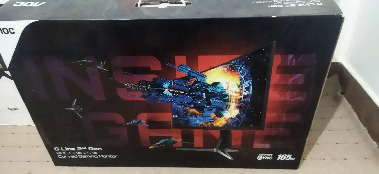 مانیتور aoc c24g2|قطعات و لوازم جانبی رایانه|بوشهر, |دیوار