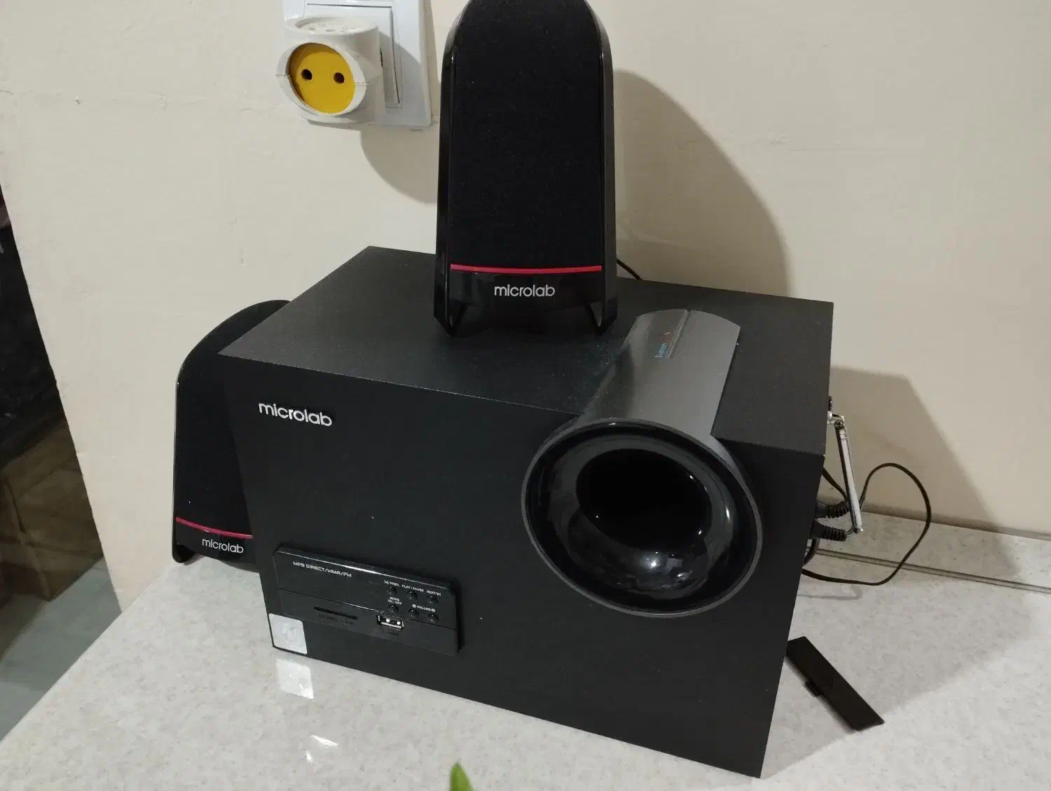 اسپیکر کامپیوتر میکرولب فلش خور و بلوتوث|سیستم صوتی خانگی|تهران, شهرک ولیعصر شمالی|دیوار