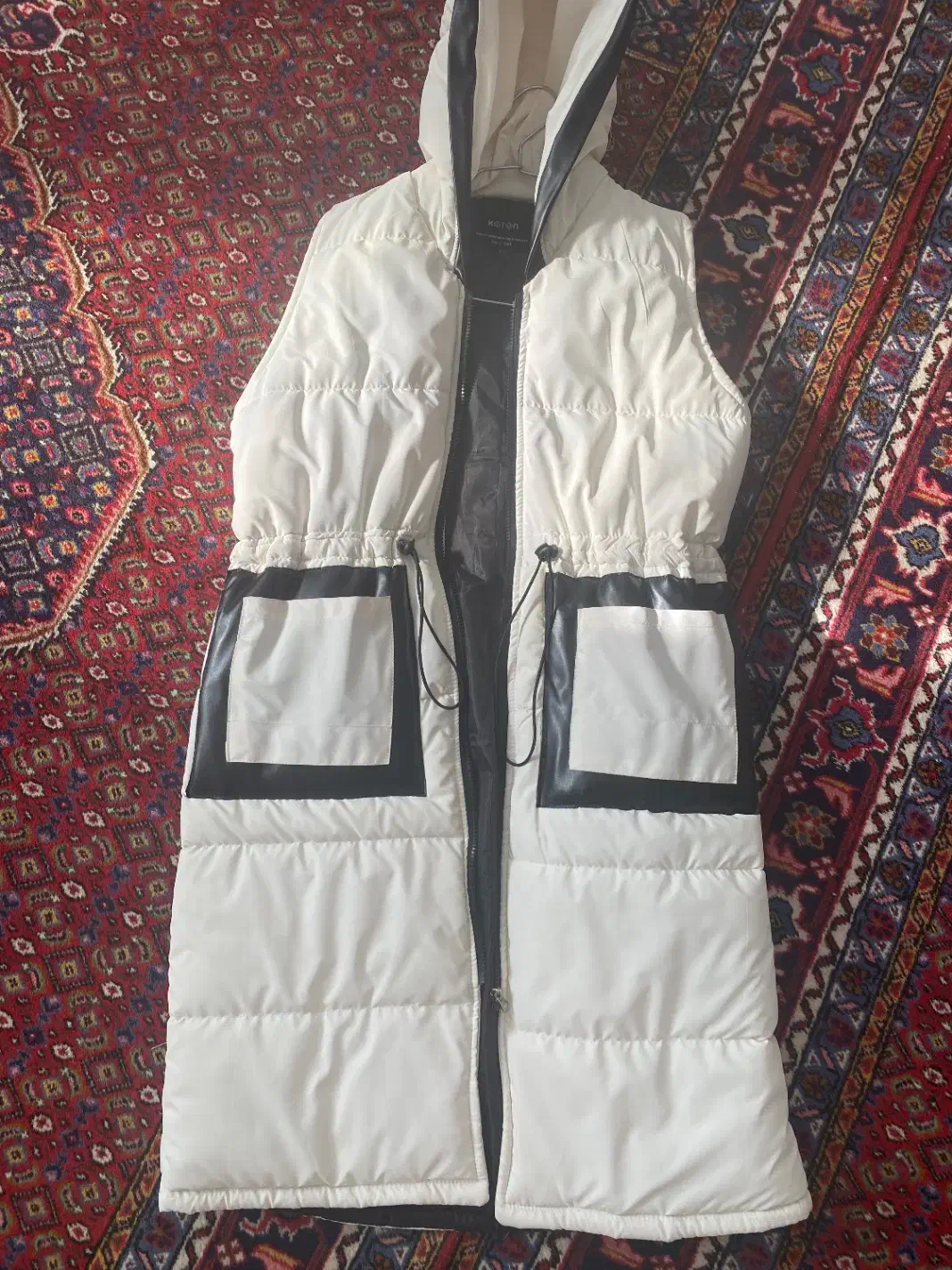 پافر سفید زنانه برند ترک|لباس|اردبیل, |دیوار