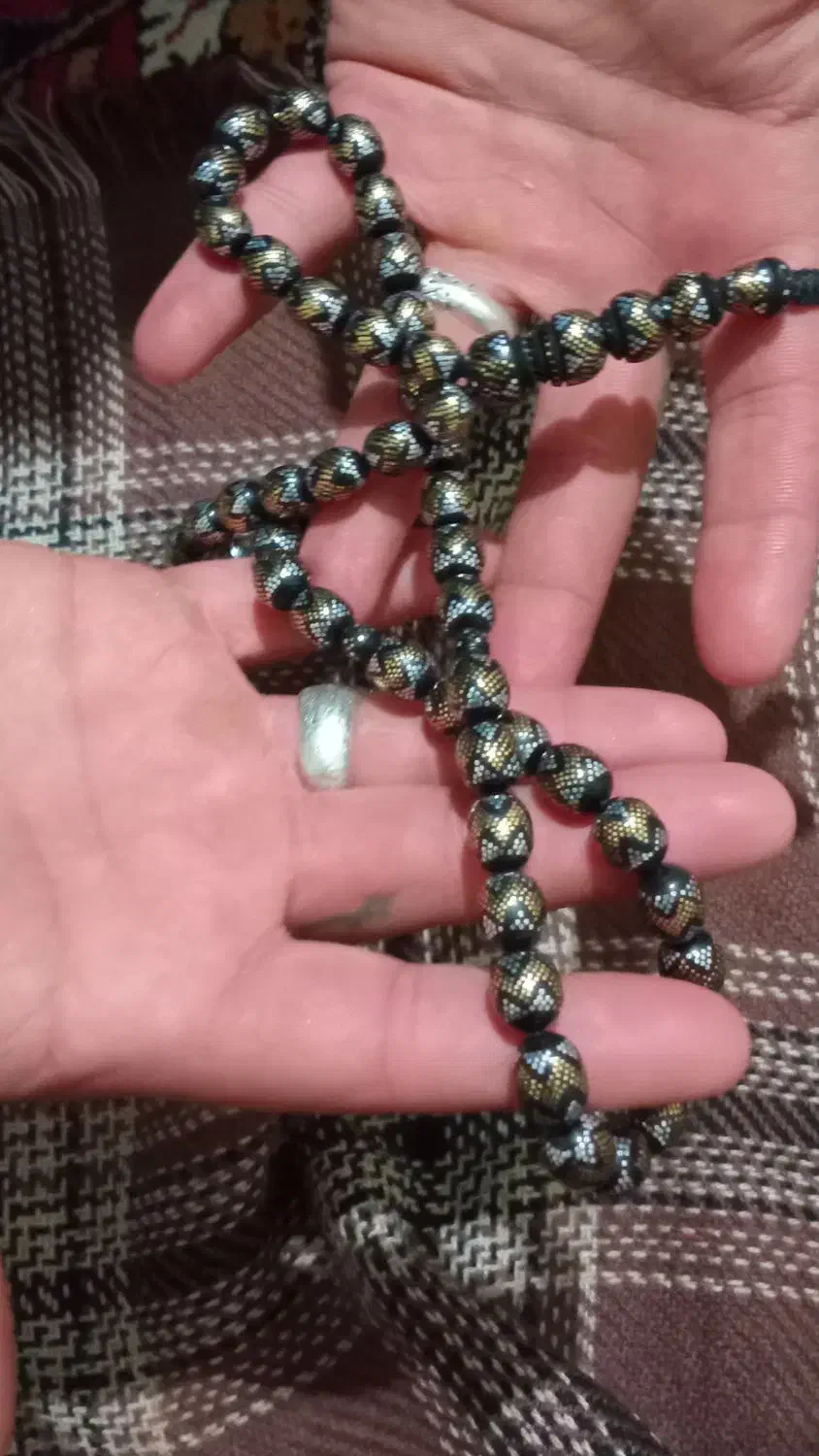 تسبی خرما وحشی عتیقه|کلکسیون اشیاء عتیقه|مشهد, هفده شهریور|دیوار