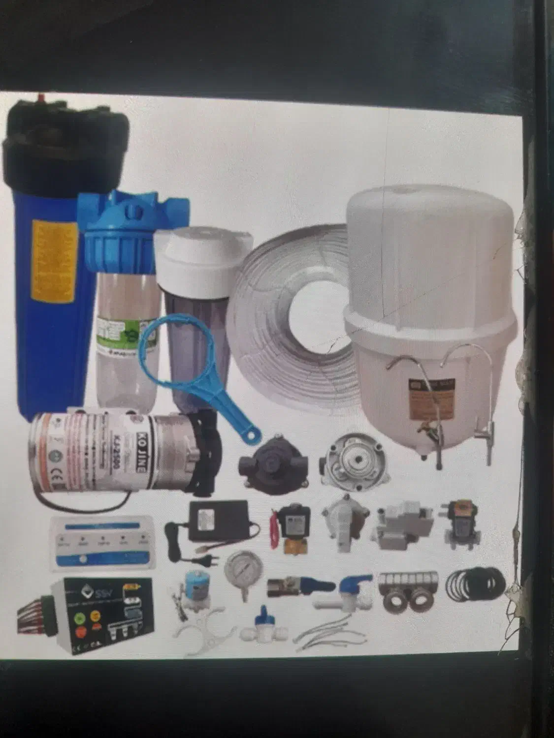 فروش انواع فیلتر و قطعات تصفیه آب- یخچال- جامبو|آب‌سردکن و تصفیه آب|خرم‌آباد, |دیوار