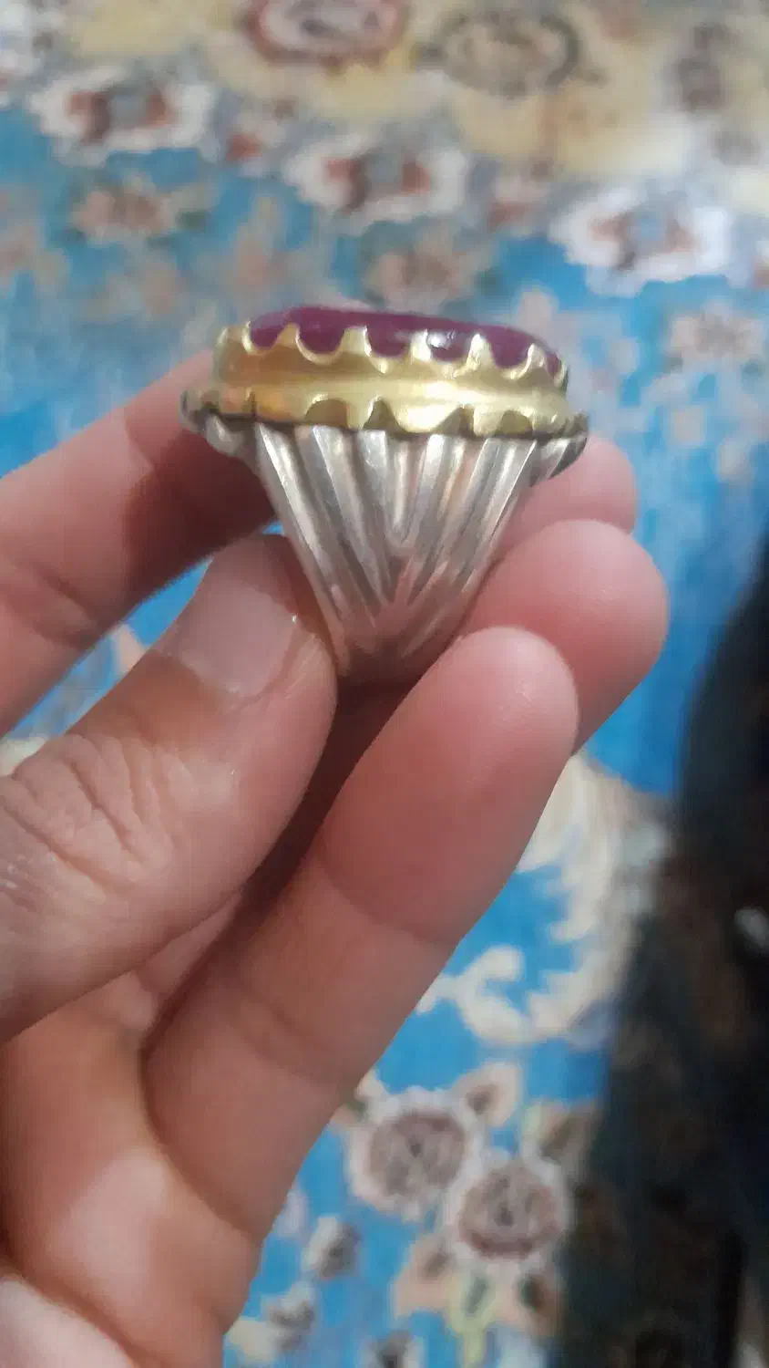 انگشتر یاقوت کابلی|جواهرات|زاهدان, |دیوار