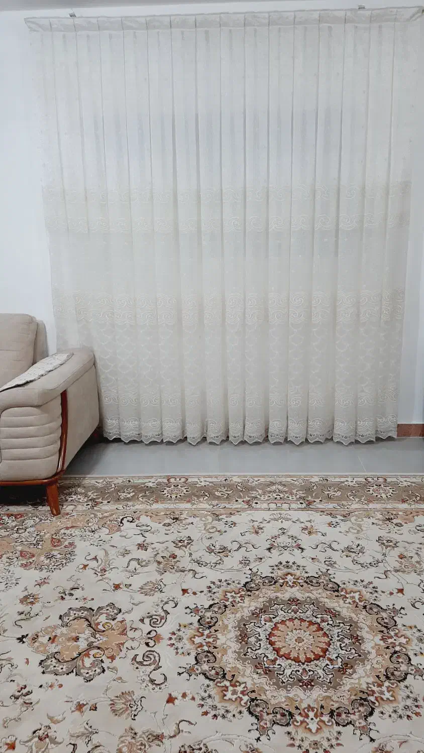 ۲عددپرده پذیرایی|پرده، رانر، رومیزی|آمل, |دیوار