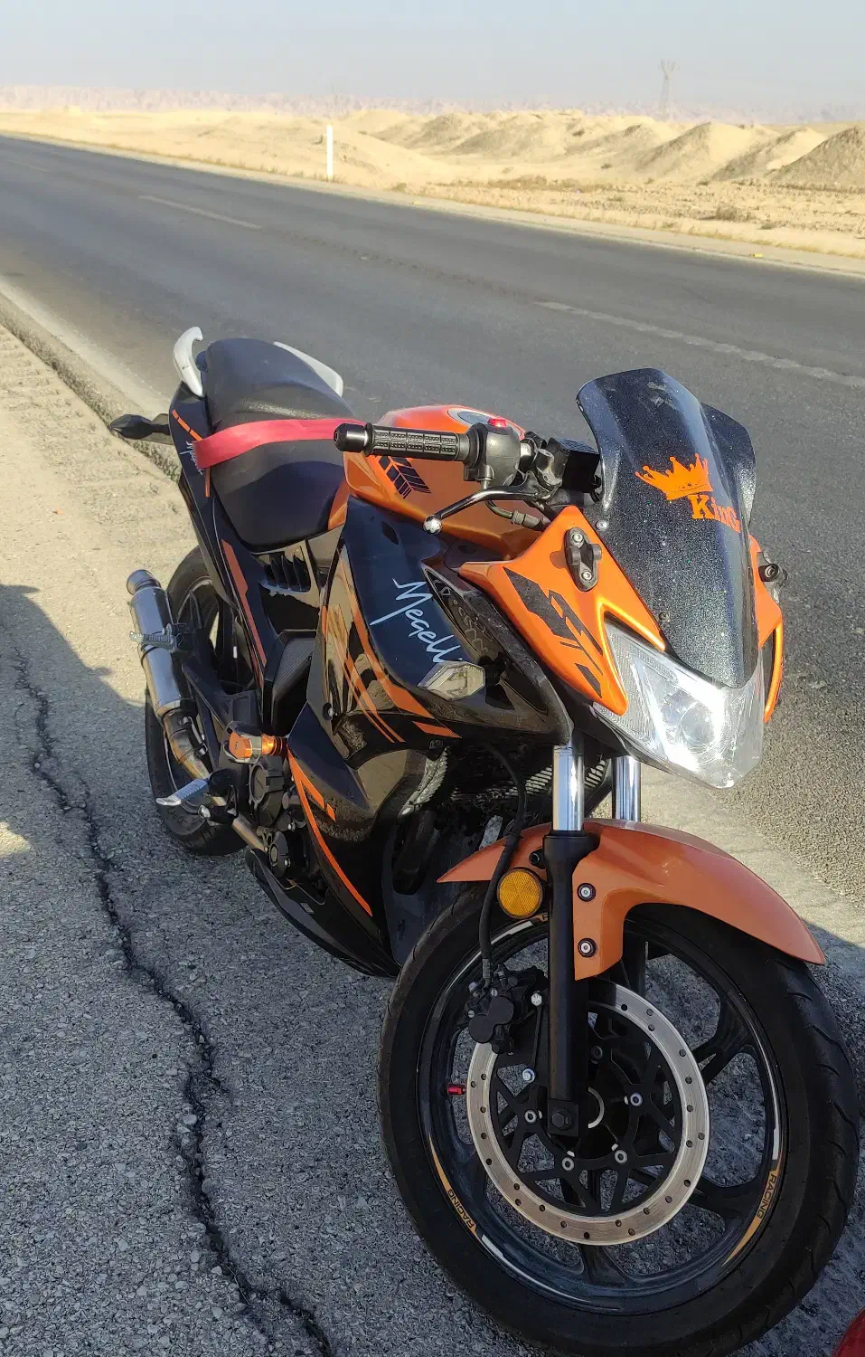 موتور مگلی 200سی سی|موتورسیکلت|اهواز, کوی باهنر|دیوار