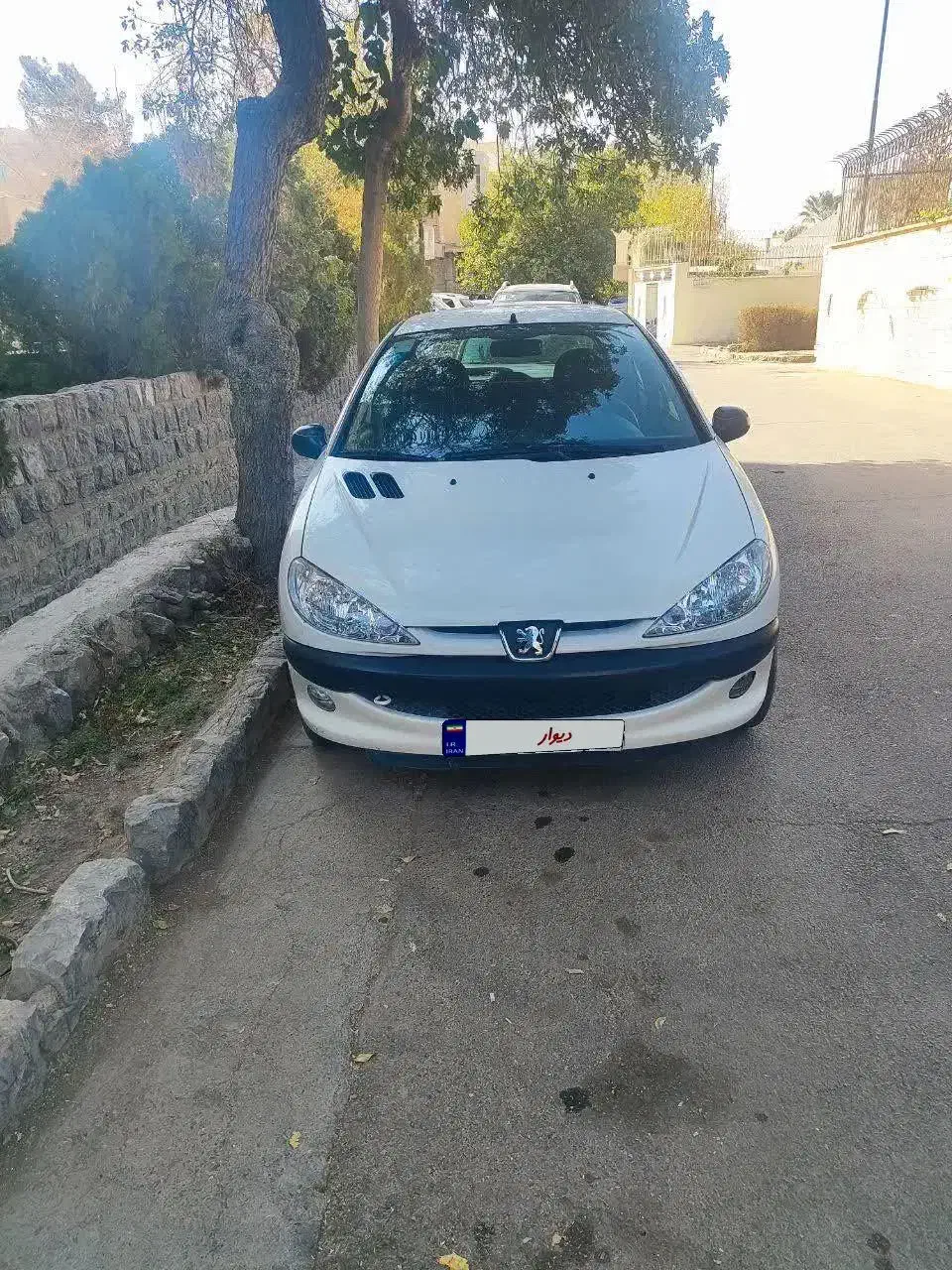 پژو206مدل88بی رنگ و خط وخش|خودرو سواری و وانت|فلاورجان, |دیوار