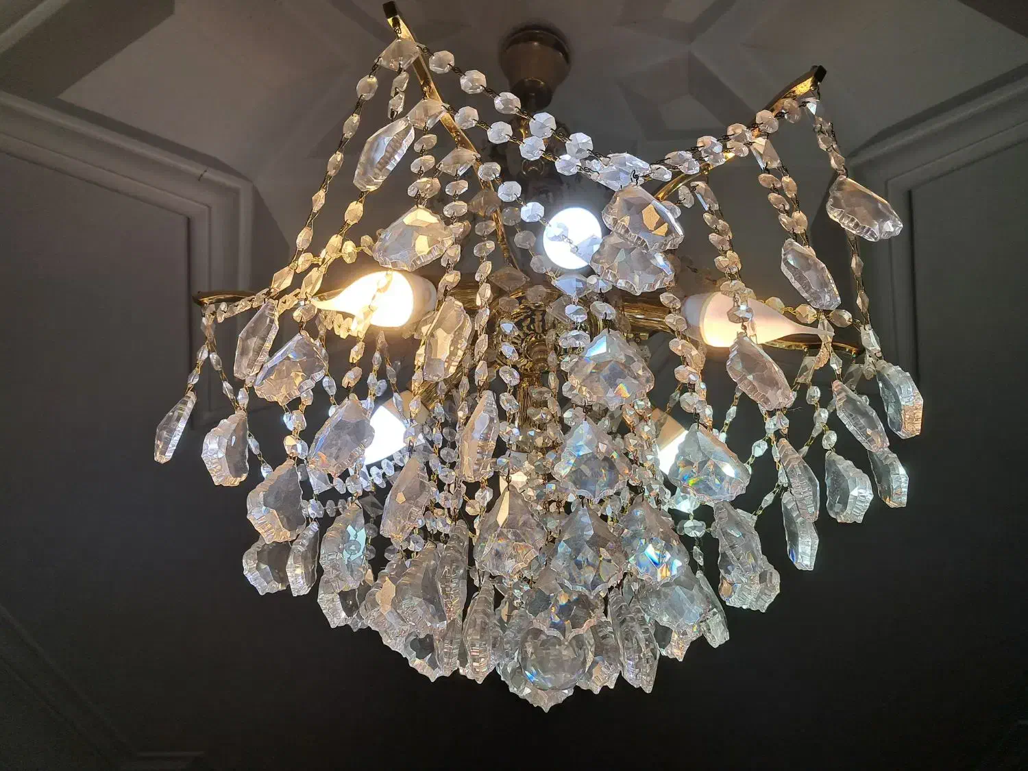 لوستر|لوستر و چراغ آویز|رشت, نامجو|دیوار