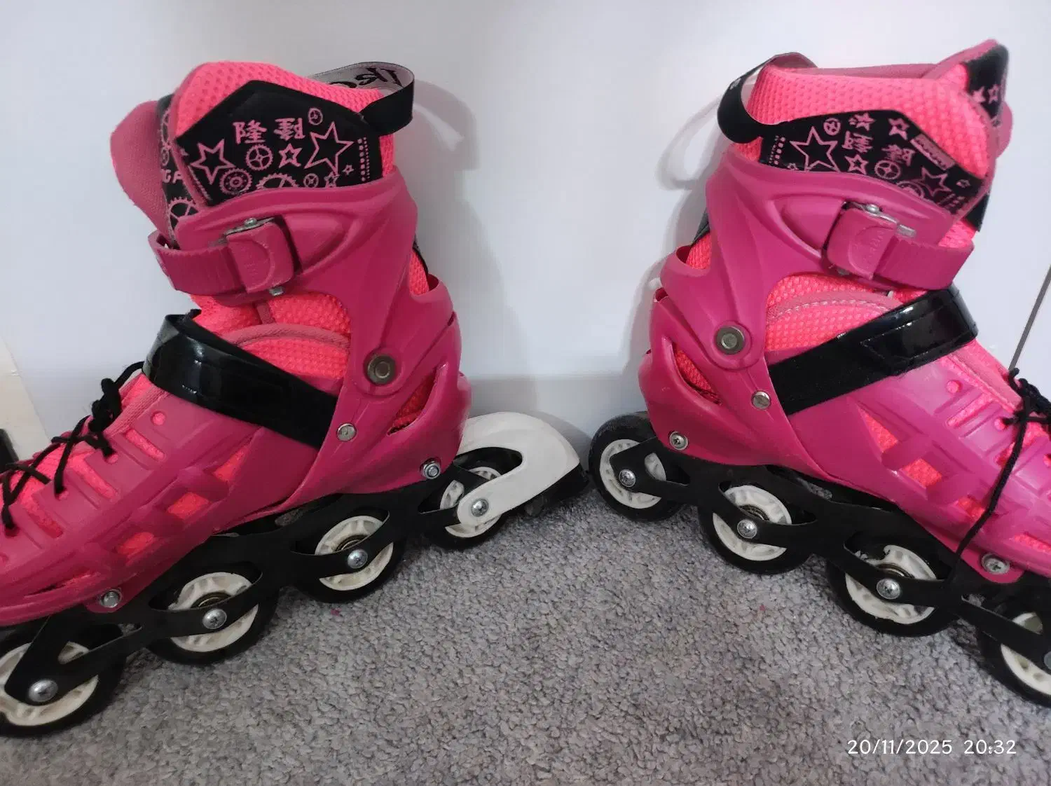 اسکیت دخترانه سایز ۳۴تا۳۷|دوچرخه، اسکیت، اسکوتر|پرند, فاز ۶|دیوار