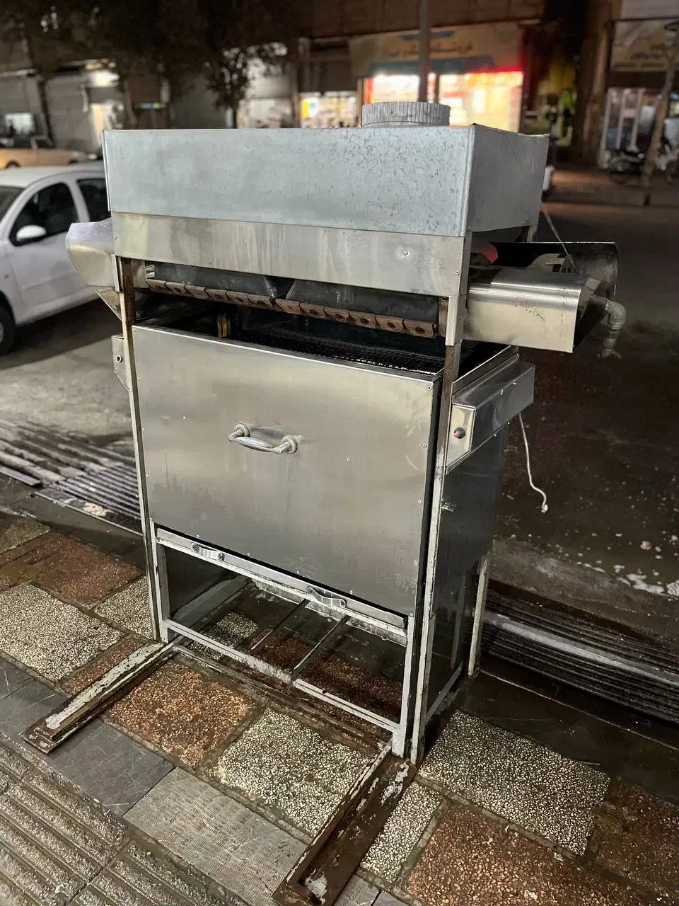 کباب پز تابشی ۲۰ سیخ ریلی استیل|فروشگاه و مغازه|نسیم‌شهر, |دیوار