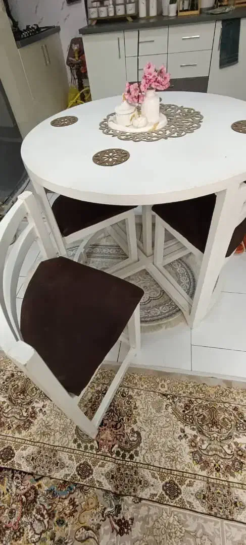 میز ناهر خوری کمجا|میز و صندلی غذاخوری|اندیشه, شهرک مریم|دیوار