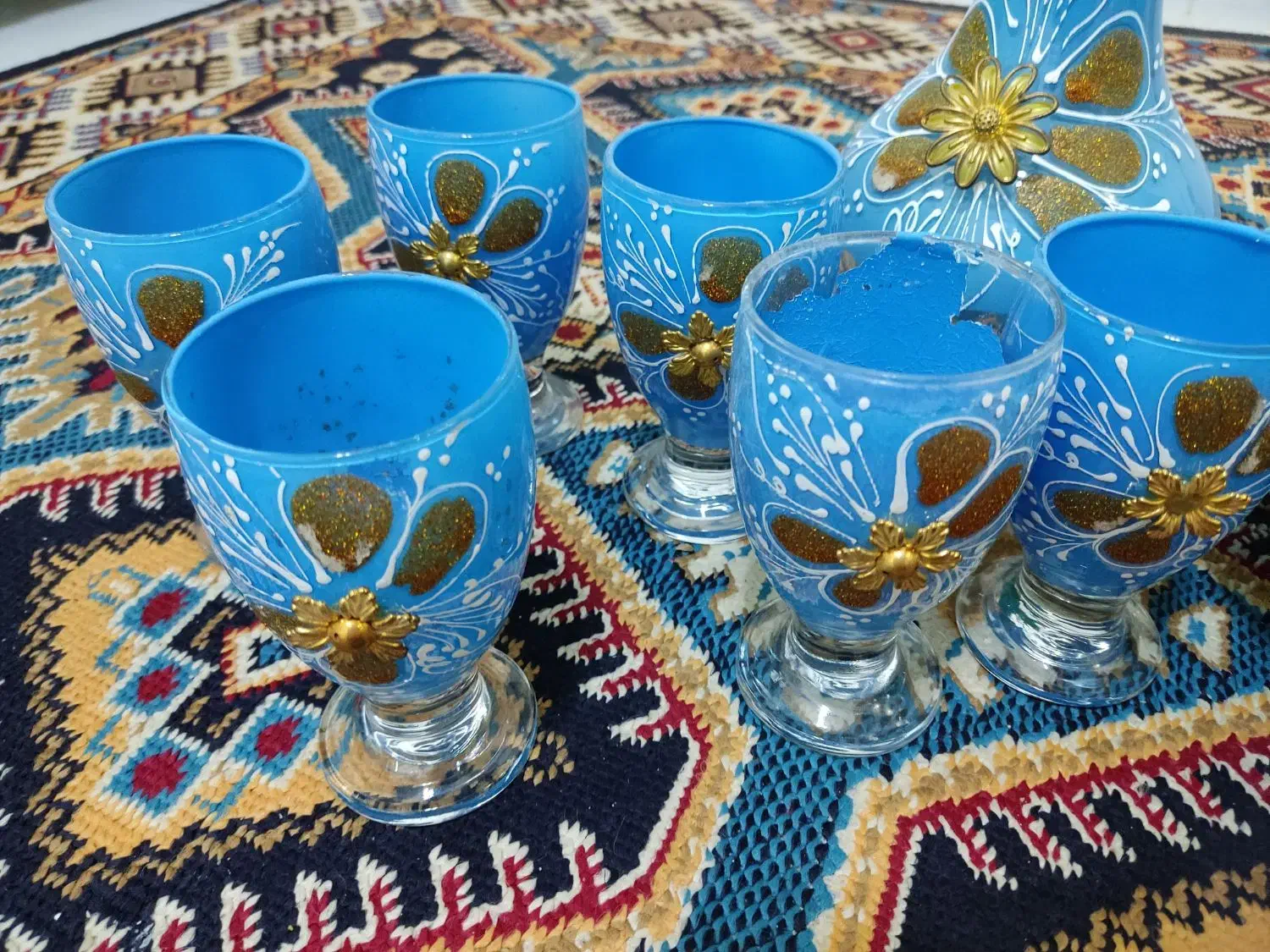آفتابه لگن ، پارچ و لیوان تزئینی|صنایع دستی و سایر لوازم تزئینی|کرج, مصباح|دیوار