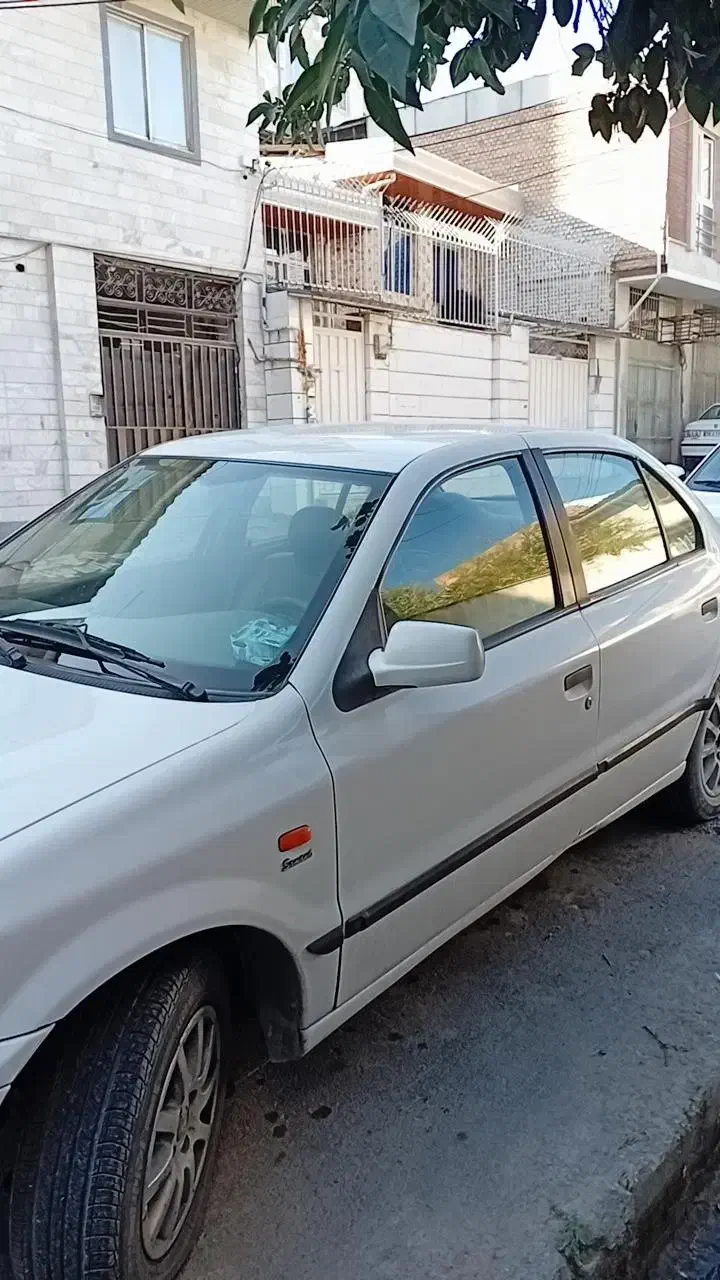 سمند سفید ۸۷|خودرو سواری و وانت|گرگان, |دیوار