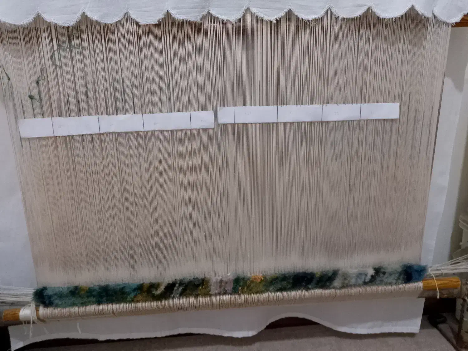 تابلو بوی بهار با چله ابریشم|تابلو فرش|تهران, شهرک خرازی|دیوار