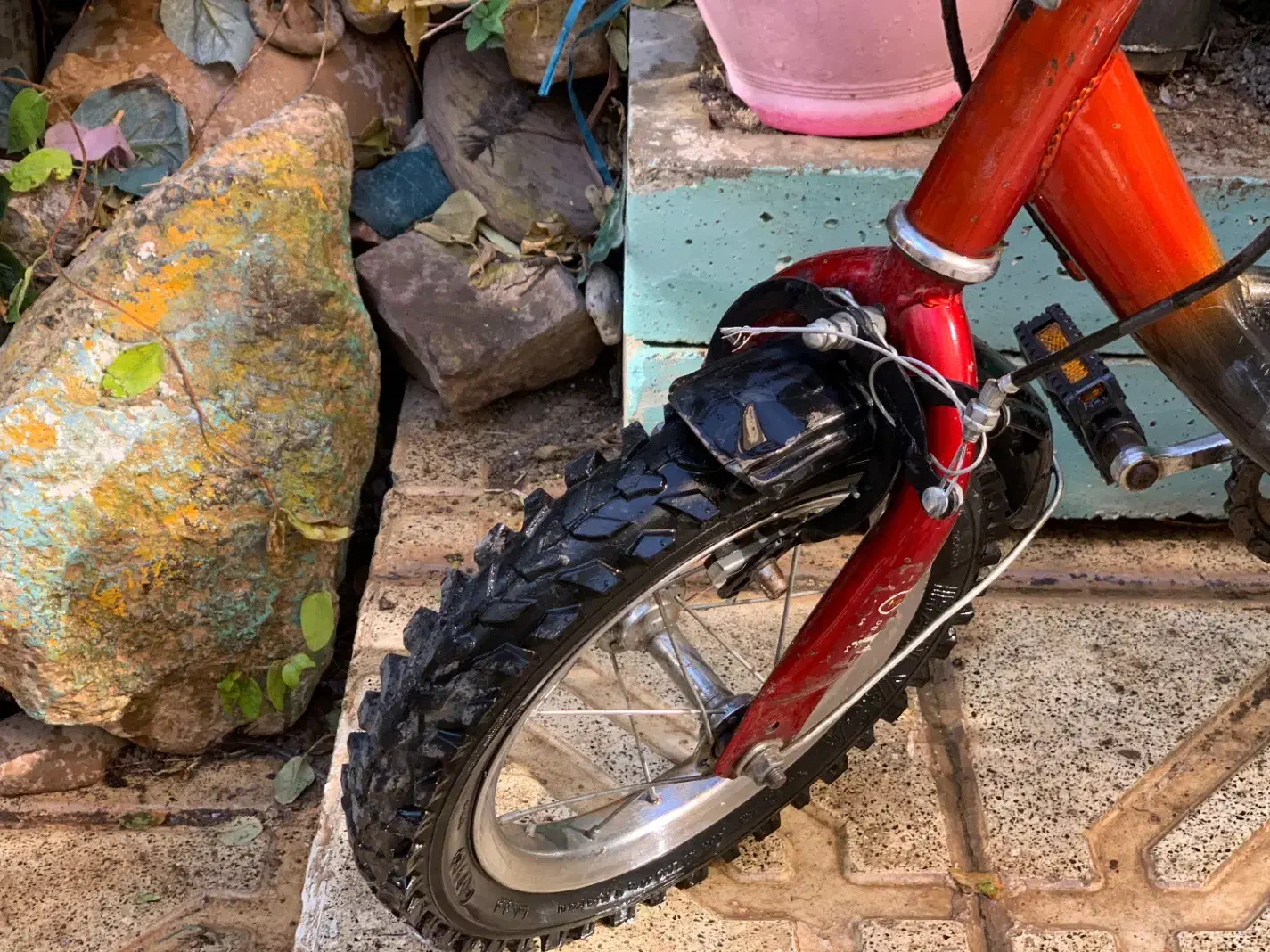 دوچرخه سایز ۱۲ لاستیک نو با کمکی|دوچرخه، اسکیت، اسکوتر|تهران, حکیمیه|دیوار