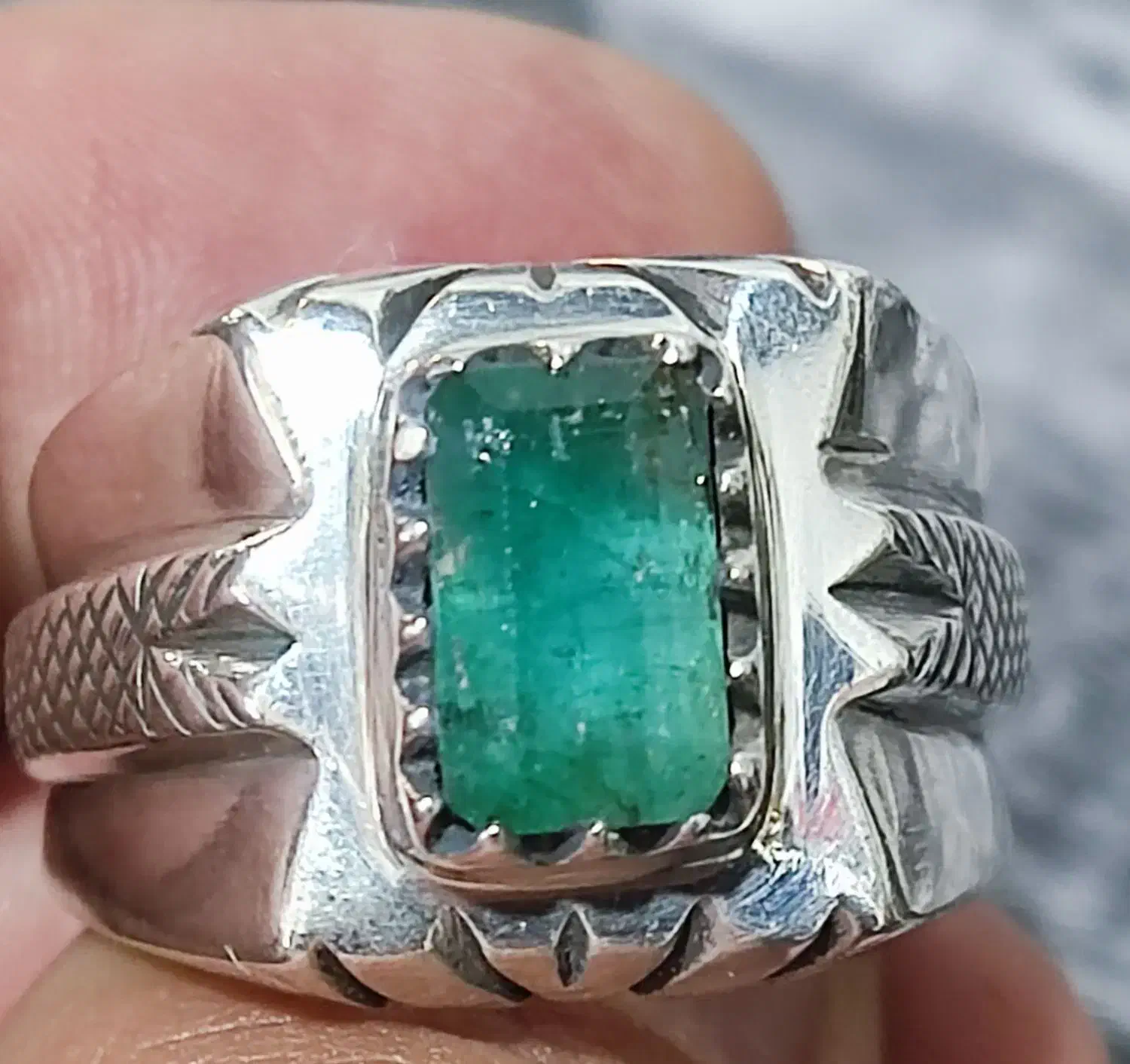 انگشتر زمرد پنجشیر افغانستان|جواهرات|سنقر, |دیوار