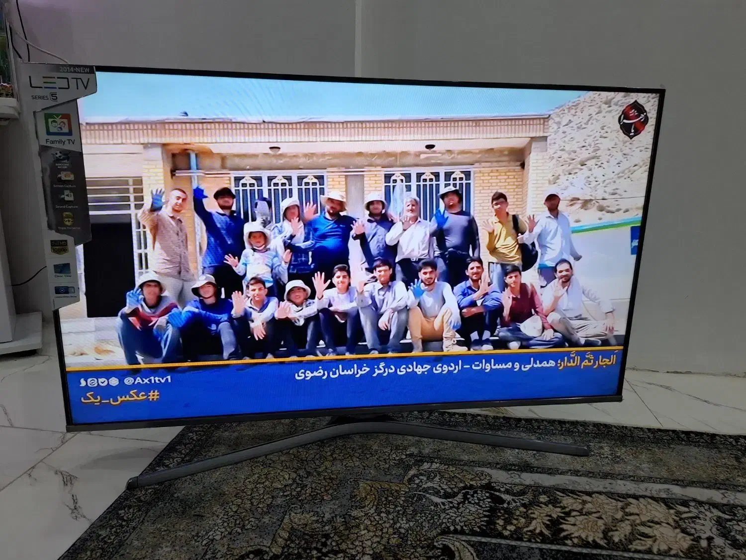 تلویزیون LED۴۹اینچ سامسونگ درحد نواصل کره|تلویزیون و پروژکتور|پاکدشت, پاکدشت (مامازند)|دیوار