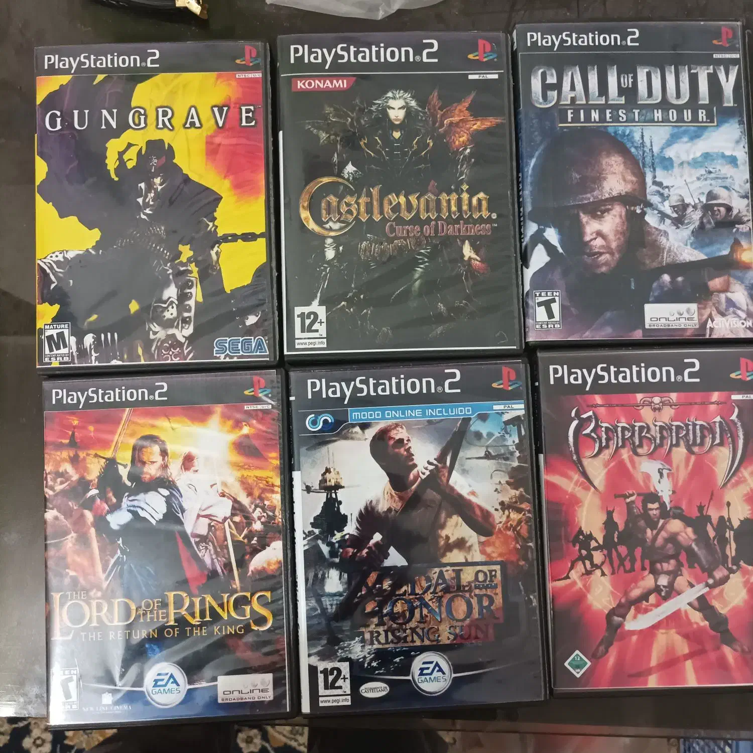 دیسک بازی PS2 اورجینال|کنسول، بازی ویدئویی و آنلاین|کرمان, |دیوار