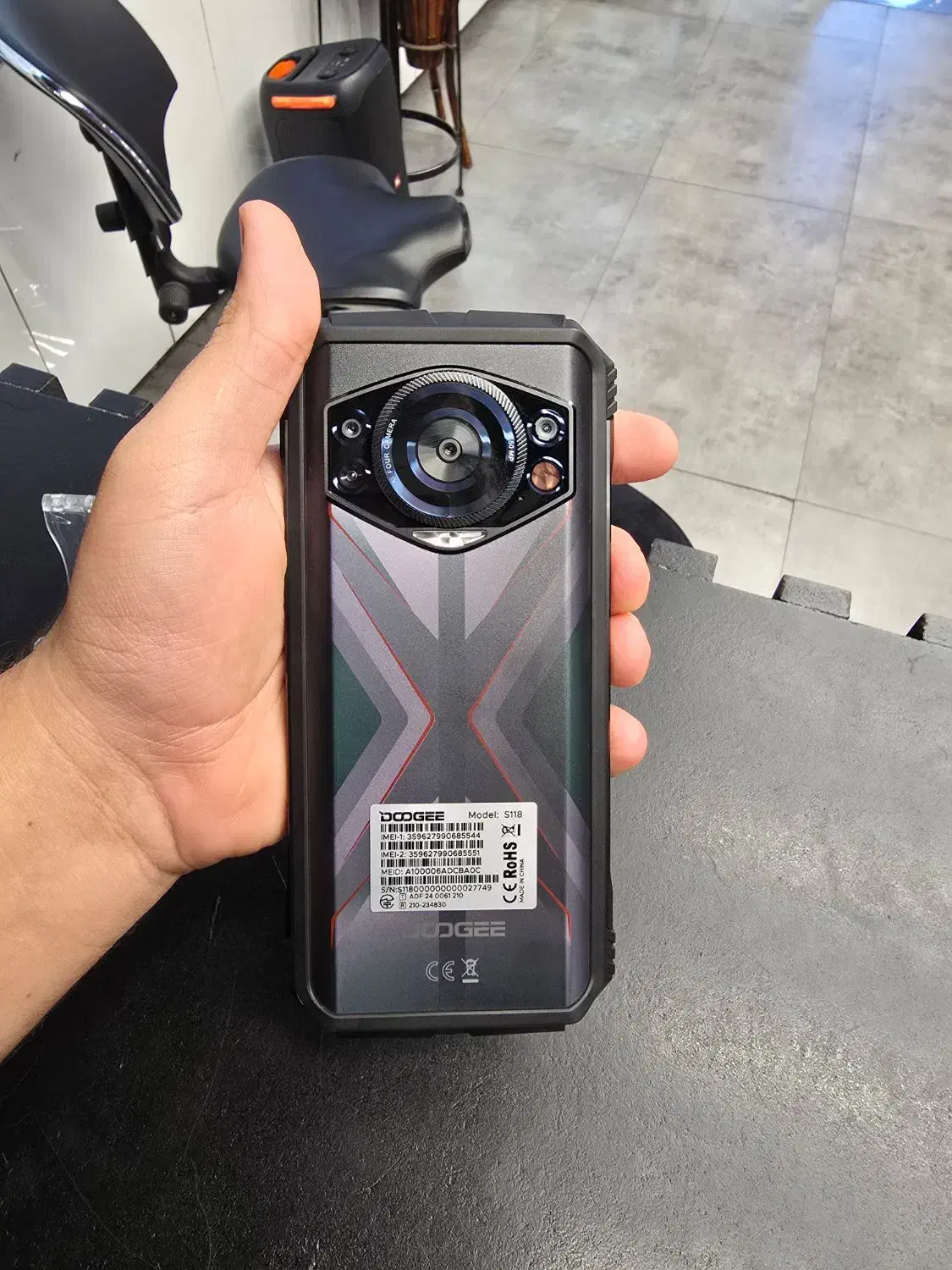 گوشی Doogee s118 حافظه ۵۱۲ اکبند با گارانتی شرکتی|موبایل|تهران, شیخ هادی|دیوار