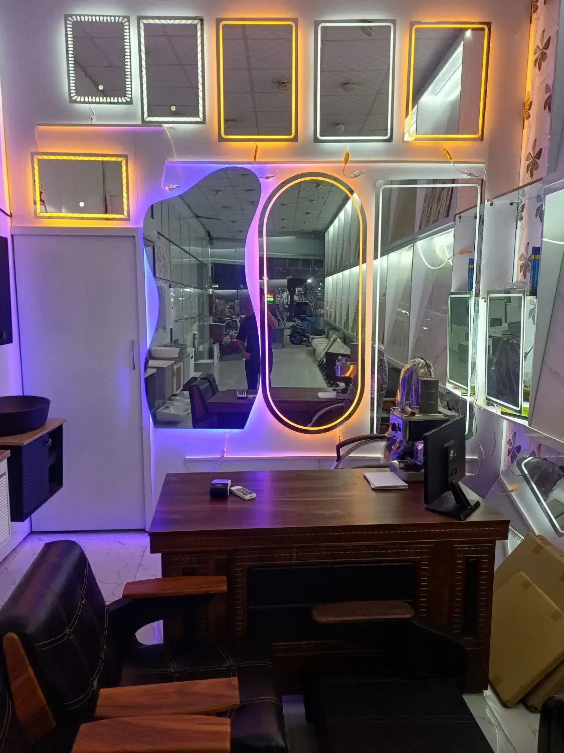 فروش اینه قدی فانتزی|آینه|دزفول, |دیوار