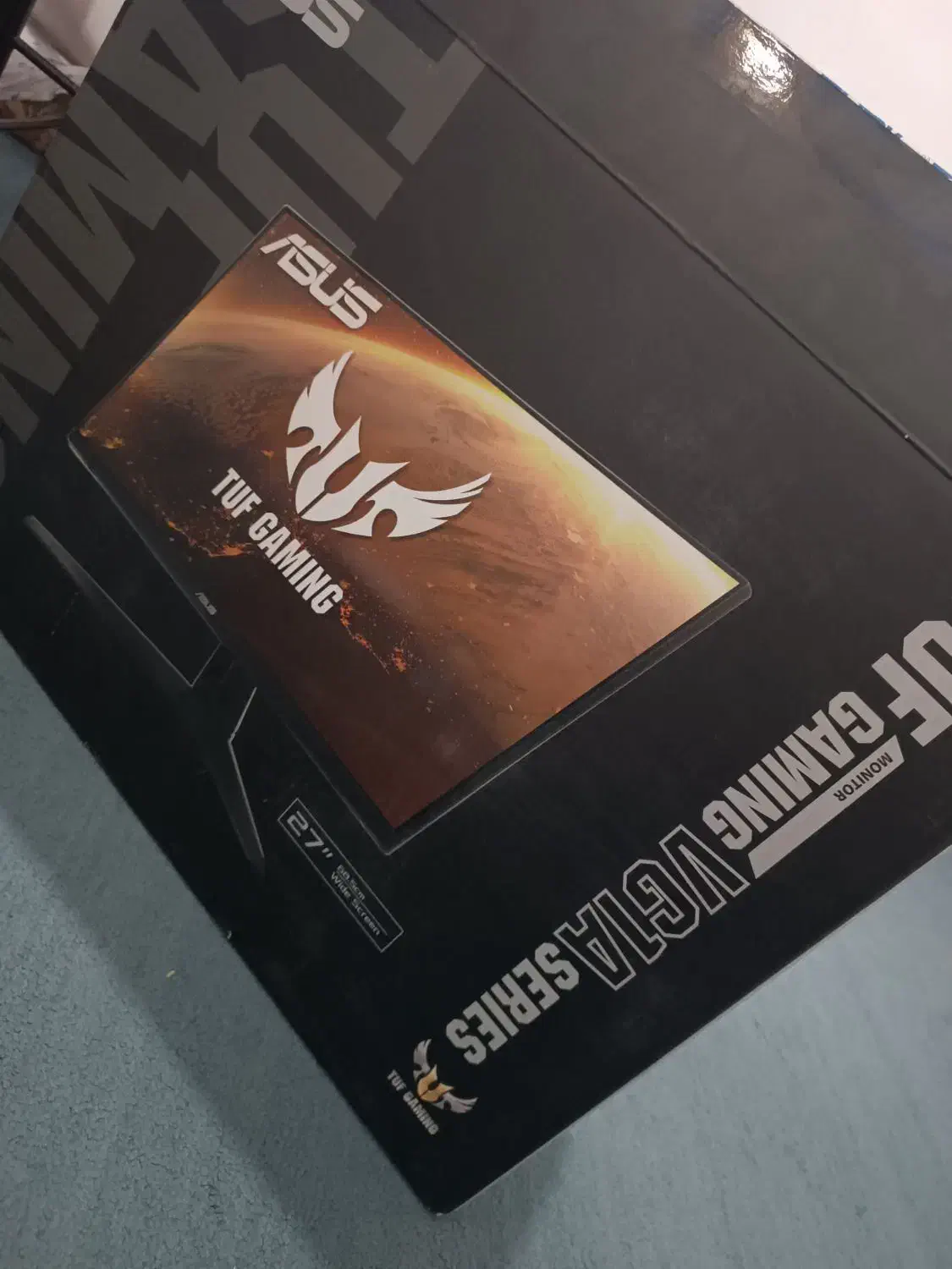 مانیتور ایسوس vg27aq1a|قطعات و لوازم جانبی رایانه|قم, وادی السلام|دیوار