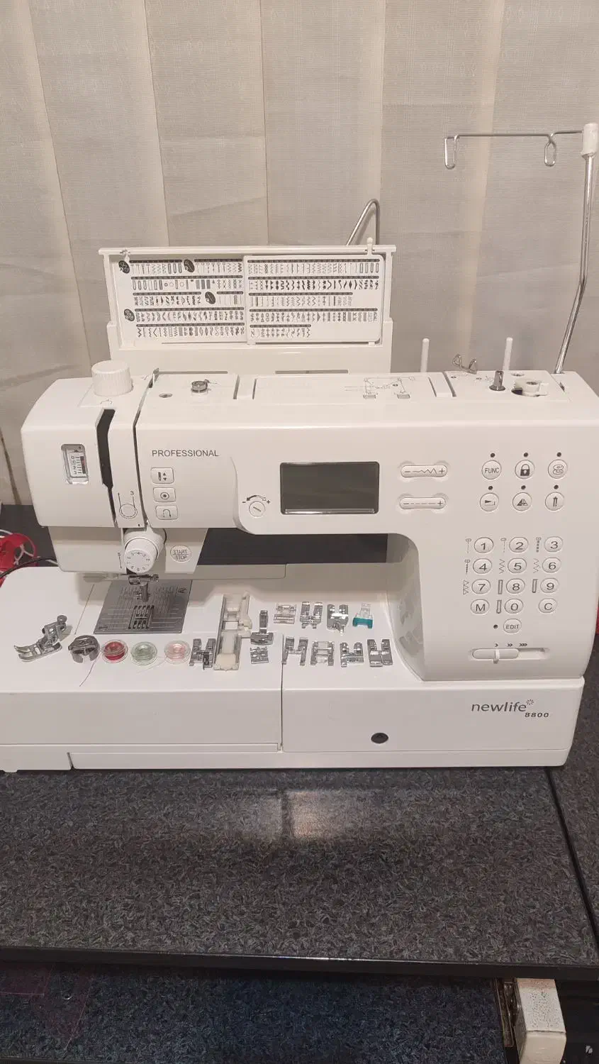 چرخ نیولایف 8800|چرخ خیاطی و ریسندگی|سهند, |دیوار