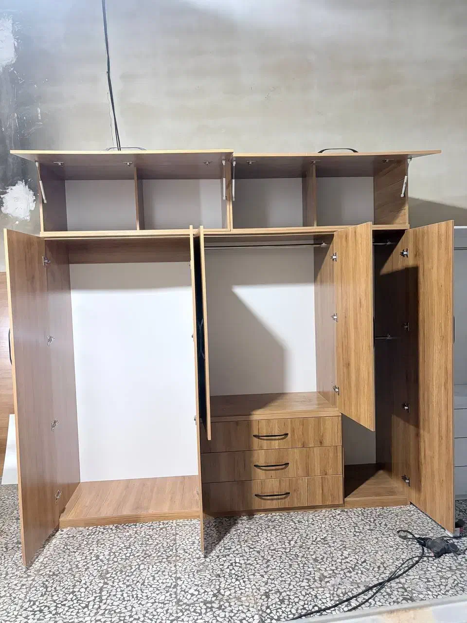 کمد کد۰۰۱۹۳۴ جدید اقتصادی|جاکفشی، کمد، دراور|ساری, |دیوار