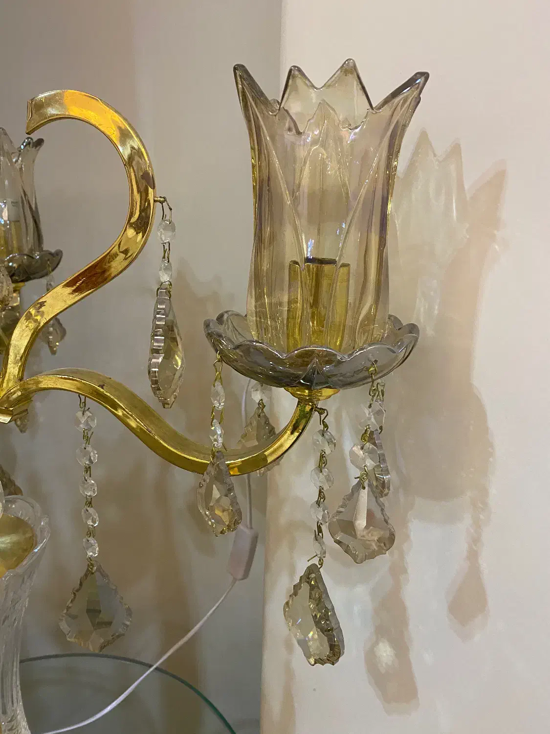 آباژر رومیزی سه شاخه|لوستر و چراغ آویز|تهران, سعادتآباد|دیوار