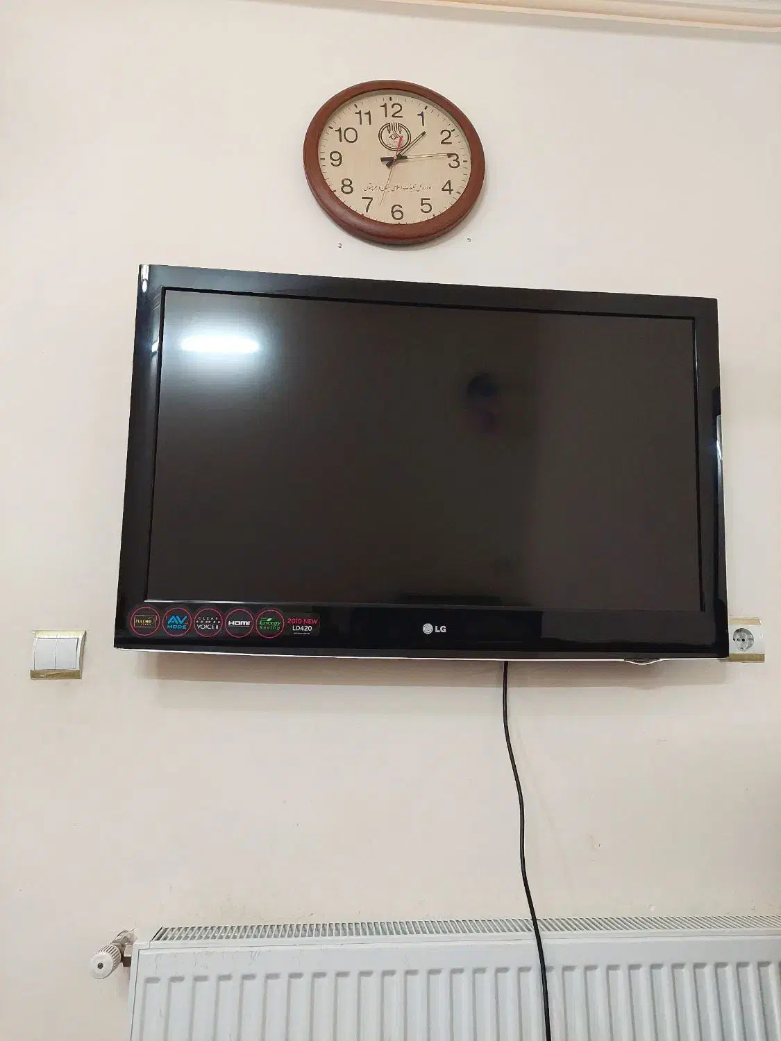 تلویزیون ال سی دی مارک ال جی کره ۴۳اینچ|تلویزیون و پروژکتور|بیرجند, |دیوار