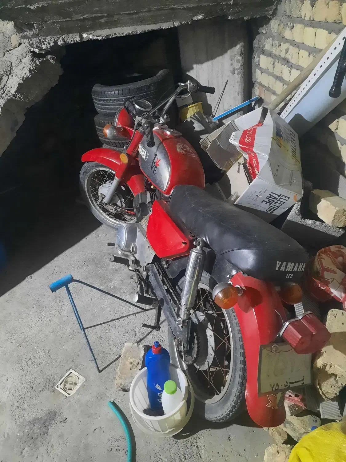 موتور یاماها ۱۲۵ وایبی|موتورسیکلت|فلاورجان, |دیوار