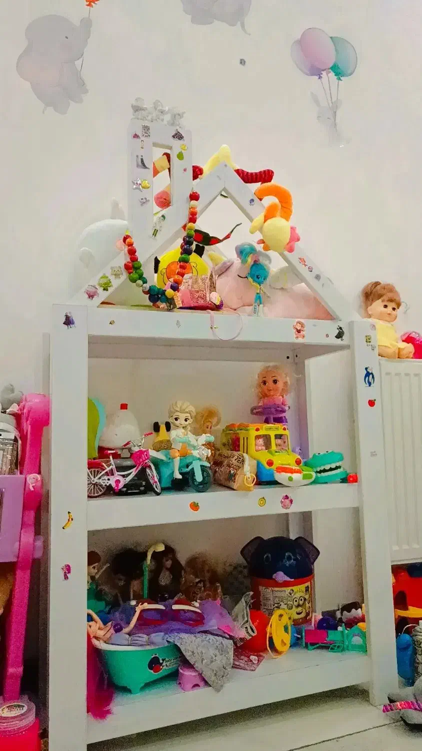 ست تخت و کمد و قفسه اسباب بازی|تخت و سرویس خواب|رشت, کوی جام جم|دیوار