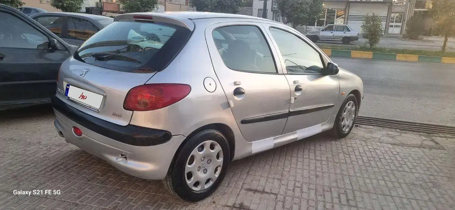 پژو ۲۰۶ تیپ۲مدل ۱۳۸۶|خودرو سواری و وانت|گیلان غرب, |دیوار