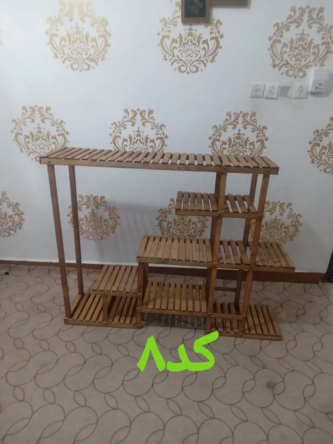 ارزنکده استند|کتابخانه، شلف، قفسههای دیواری|میناب, |دیوار