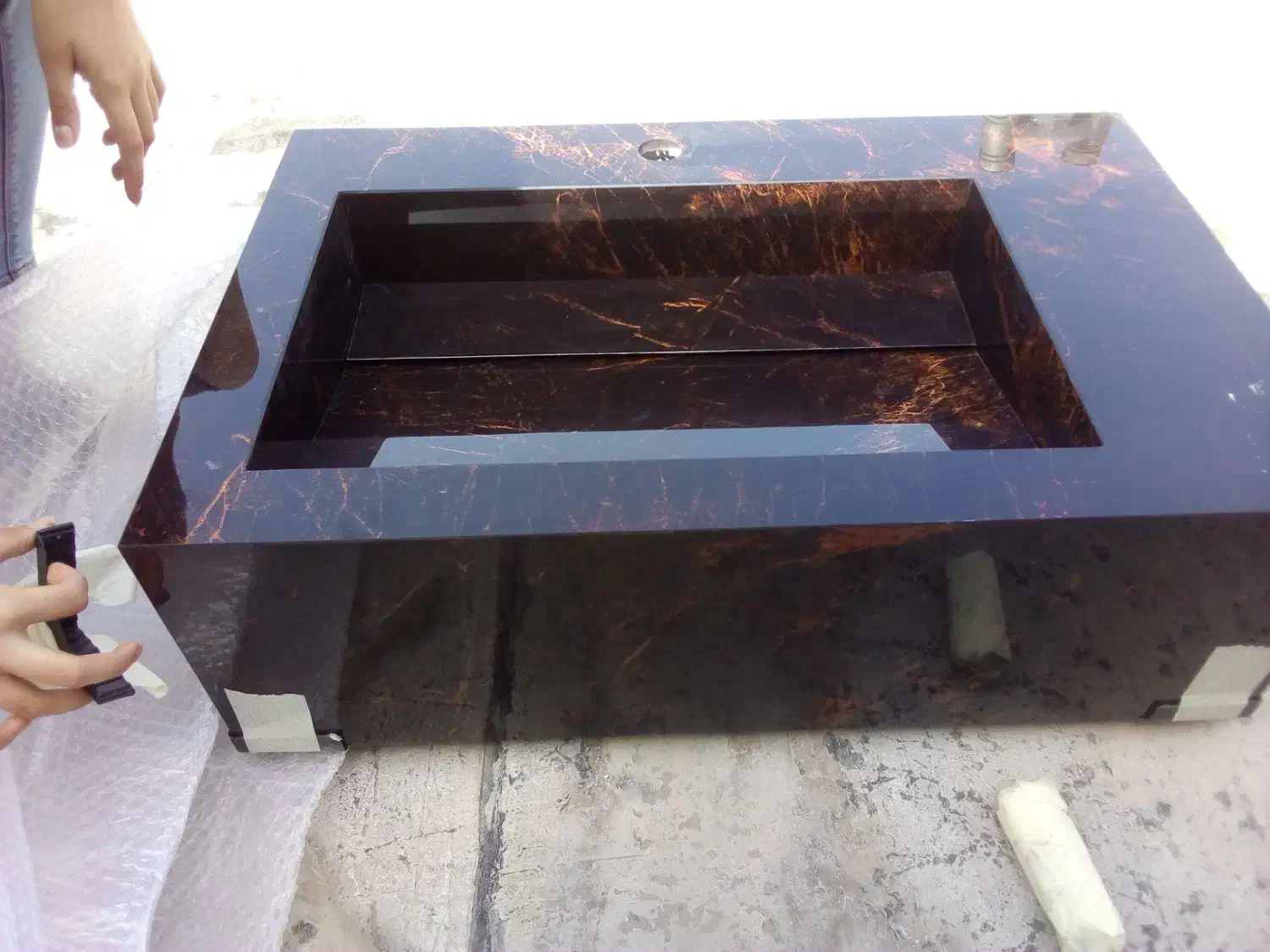 روشویی سرامیکی|لوازم سرویس بهداشتی|مشکین‌دشت, |دیوار