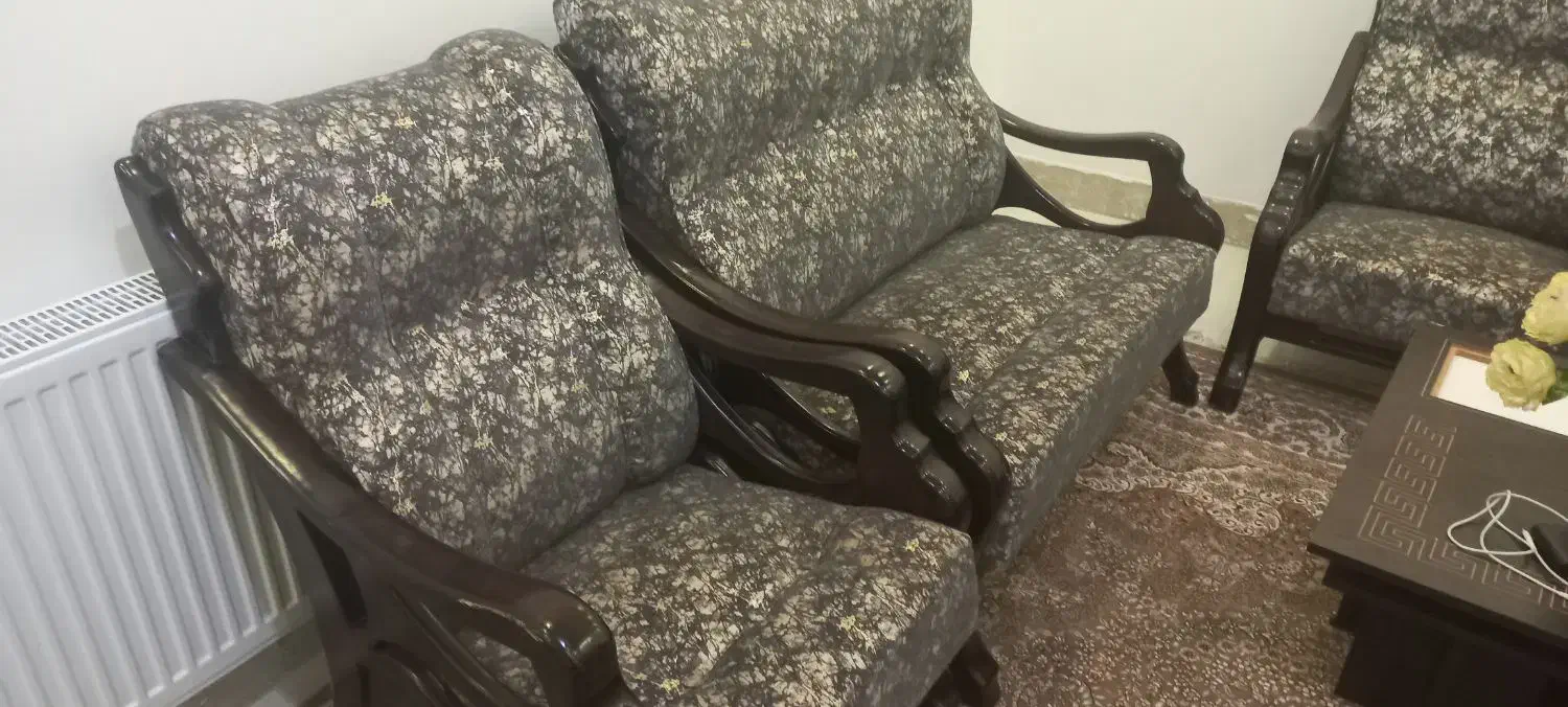 فروش مبل ۸ نفره چوب روس|مبلمان خانگی و میز عسلی|محمودآباد, |دیوار