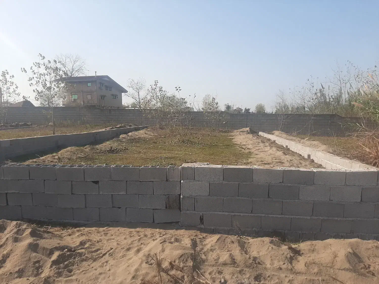 زمین قطعه بندی شده گیلان بندر کیاشهر روستا لب دریا|فروش زمین و ملک کلنگی|کیاشهر, |دیوار