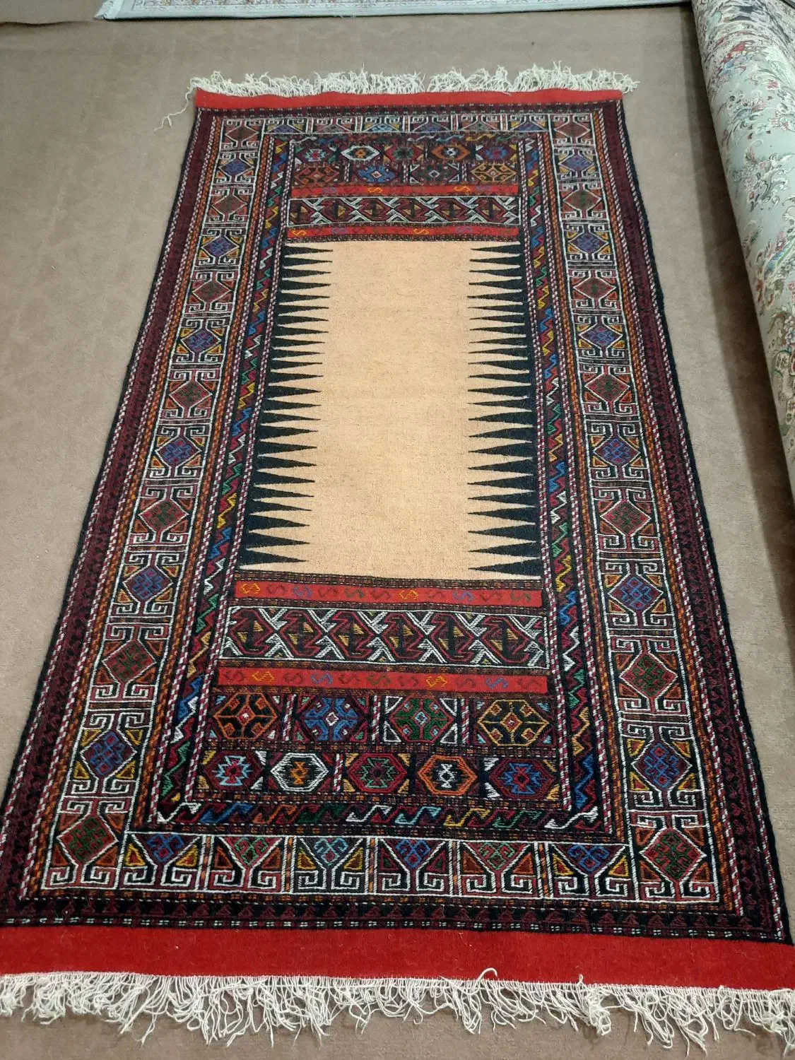 گلیم|گلیم، جاجیم، گبه|آفتاب, |دیوار