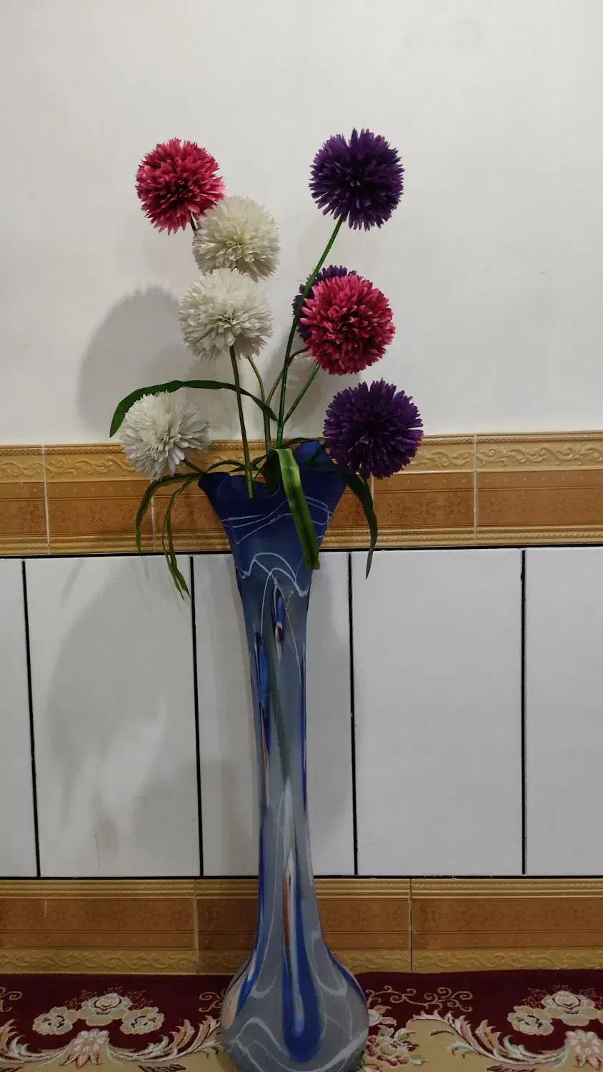 گل و گلدان و پرده|گل مصنوعی|دورود, |دیوار