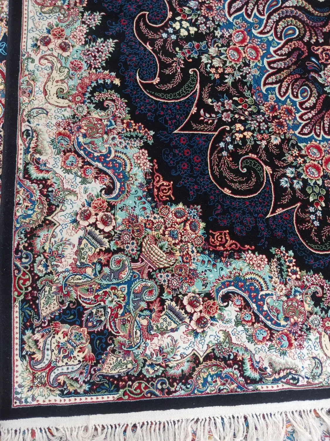 دوتخته فرش ۹متر ملورین ۷۰۰ شانه تمام نخ|فرش|ورامین, ریحان آباد|دیوار