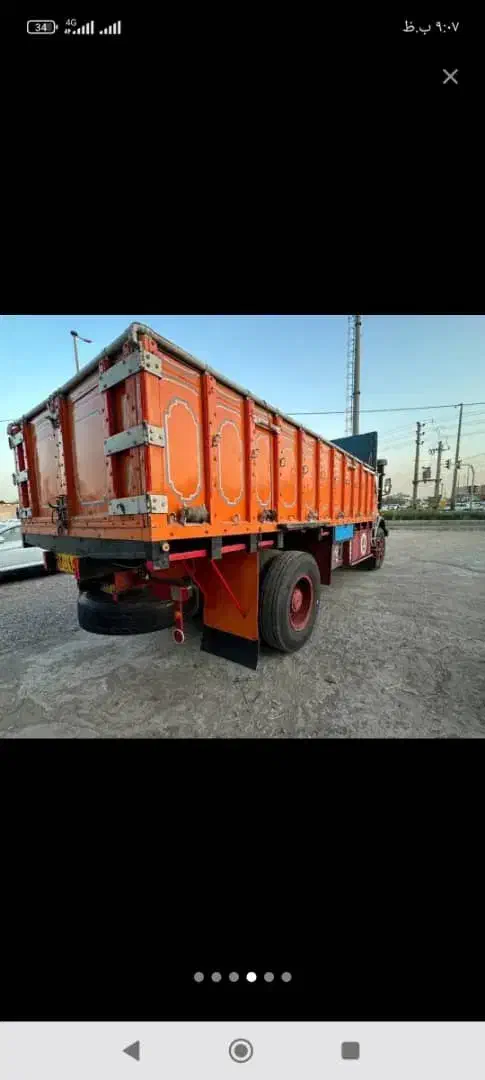 بنزتک باری مدل۱۳۸۸بدون رنگ|خودرو سنگین|نهاوند, |دیوار